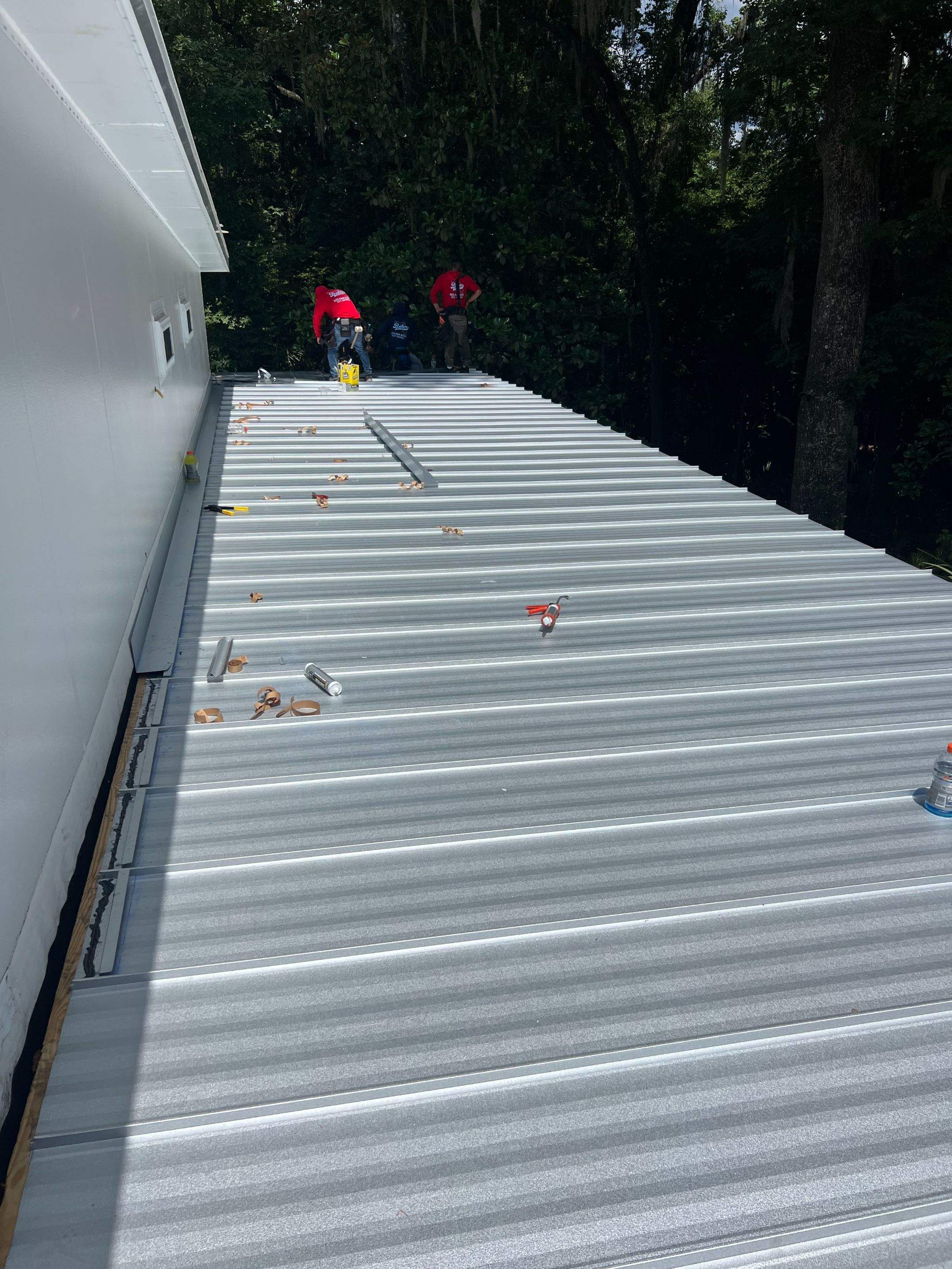 New Construction Metal Roof in Gainesville, Florida  by Brehm Roofing