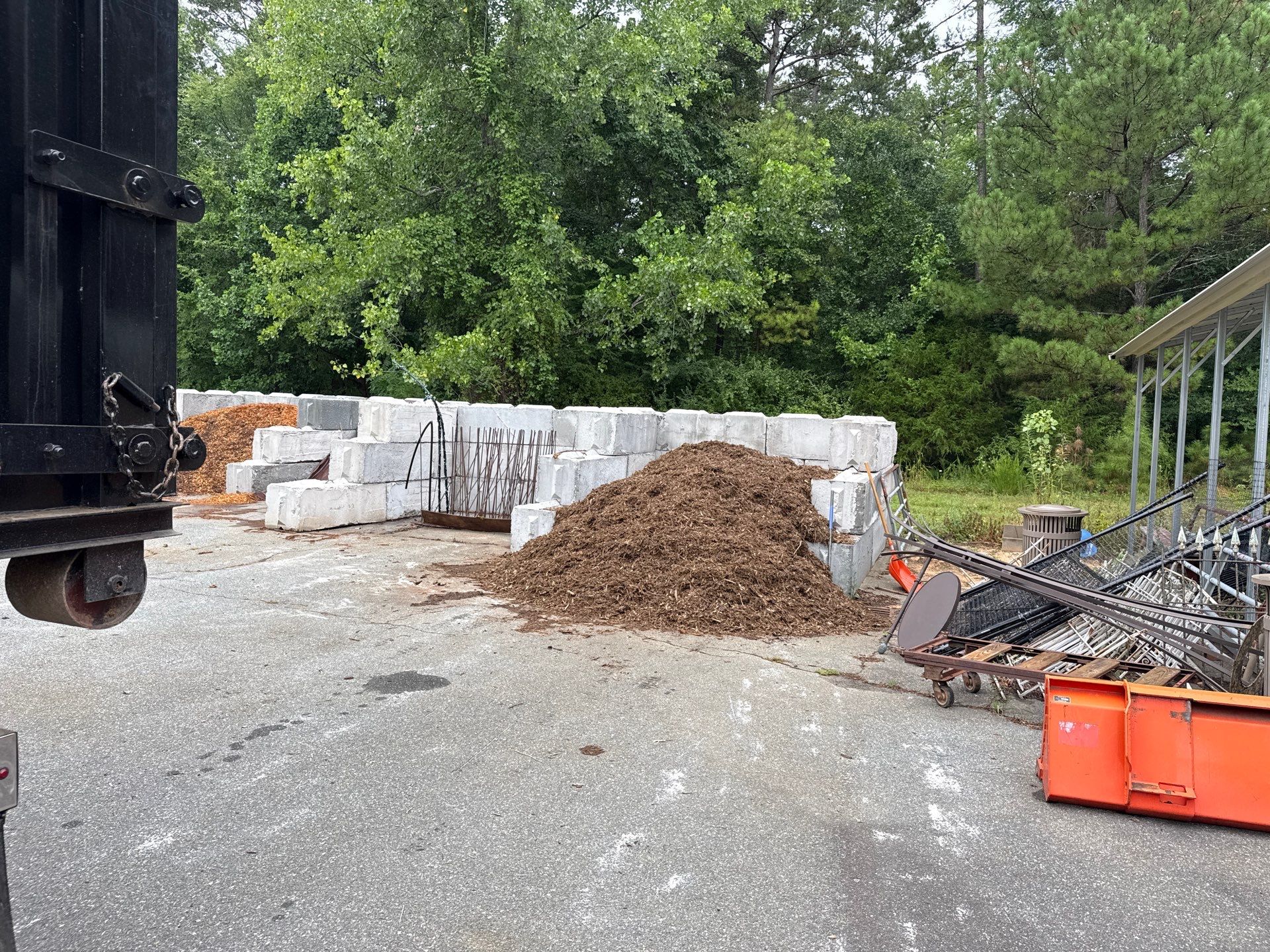 Project in Belmont by Badger Hauling