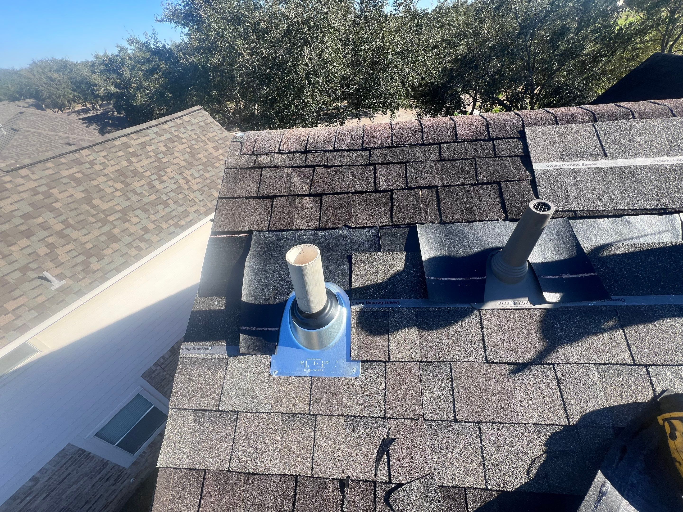 Residential Roofing Installation using Owen's Corning Duration (Lifetime) Shingles by Roof Repair Company