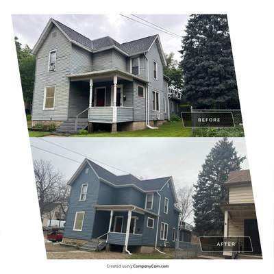 M.P.: Roof and siding