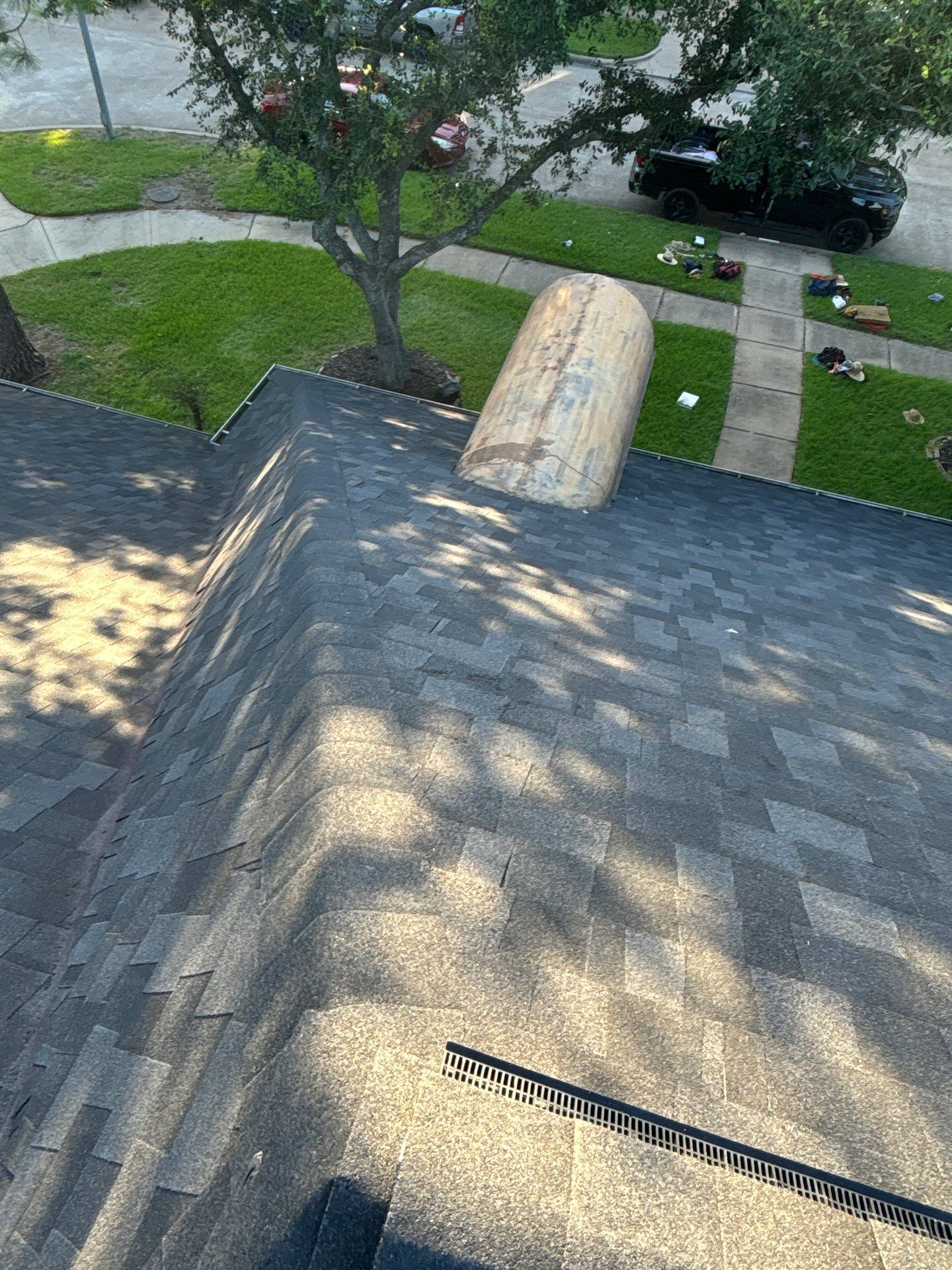 Residential Roofing Installation using Owen's Corning Duration (Lifetime) Shingles by Roof Repair Company