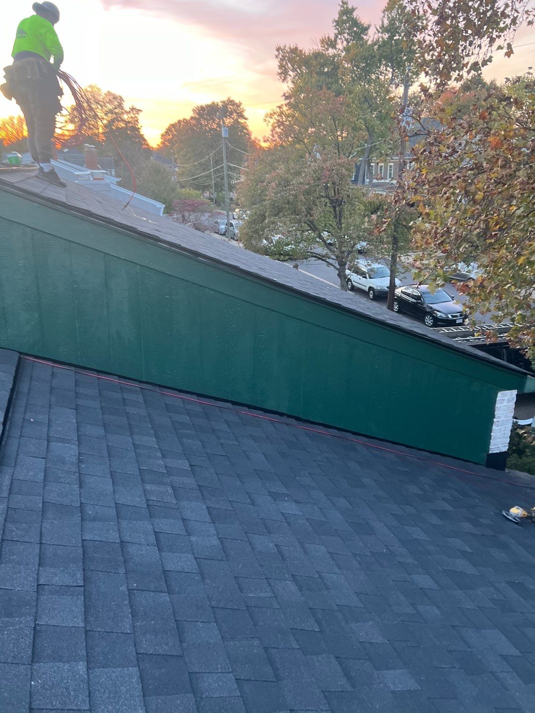 Arlington: Residential Roof Replacement with CertainTeed Landmark Pro Designer Shingles in Max Def Charcoal Black by RM Banning, Inc.