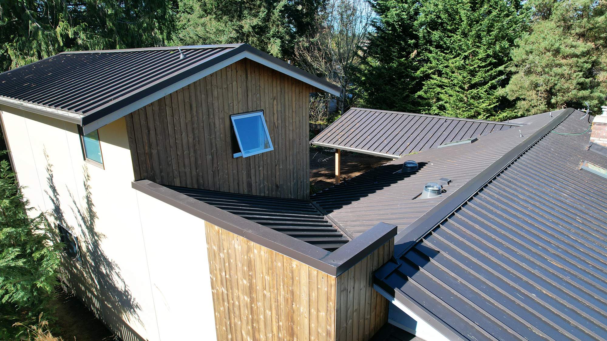 Residential Roofing Installation using Metal by Roofing Formula LLC