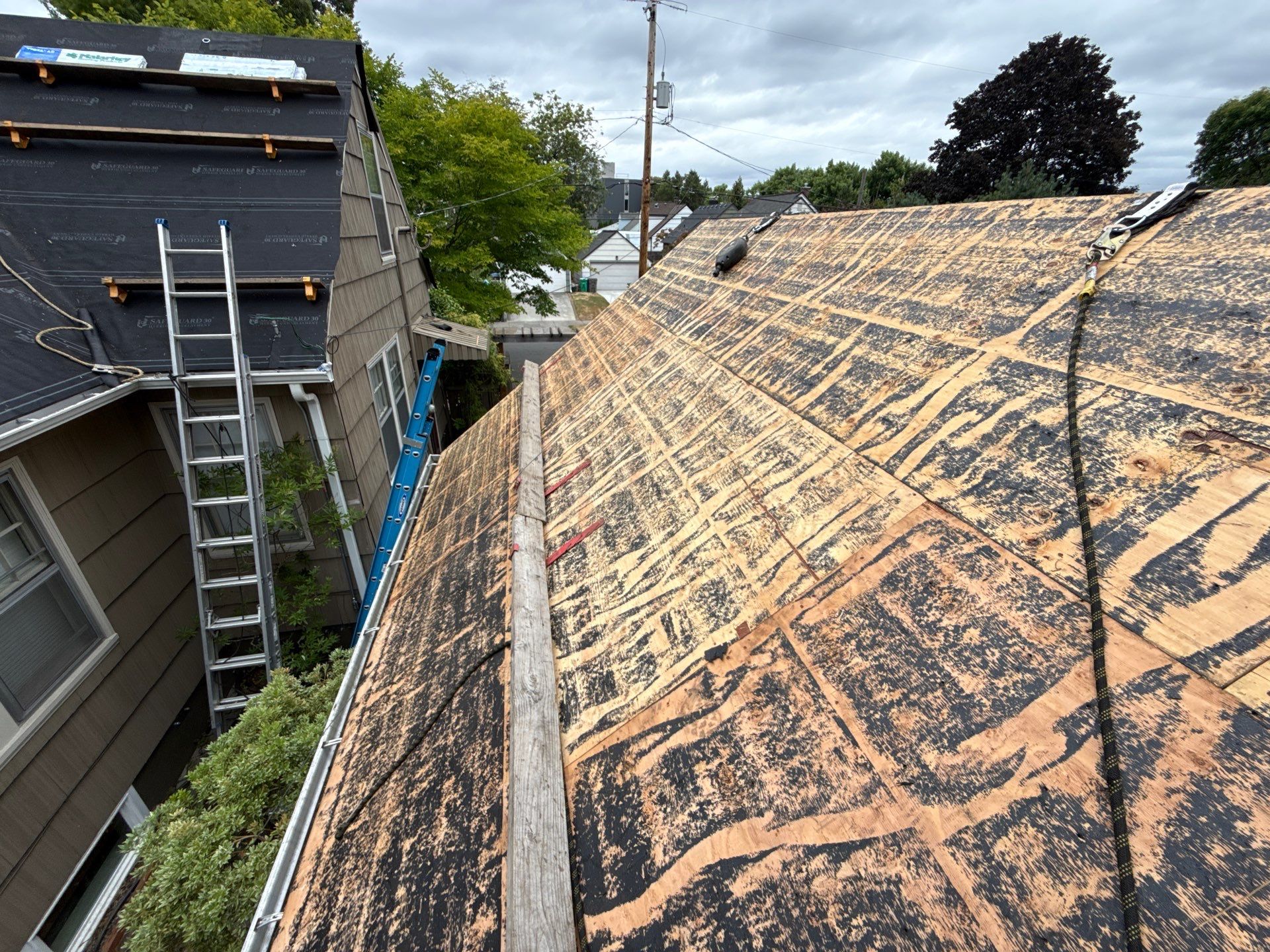Project in Portland by Tom Leach Roofing