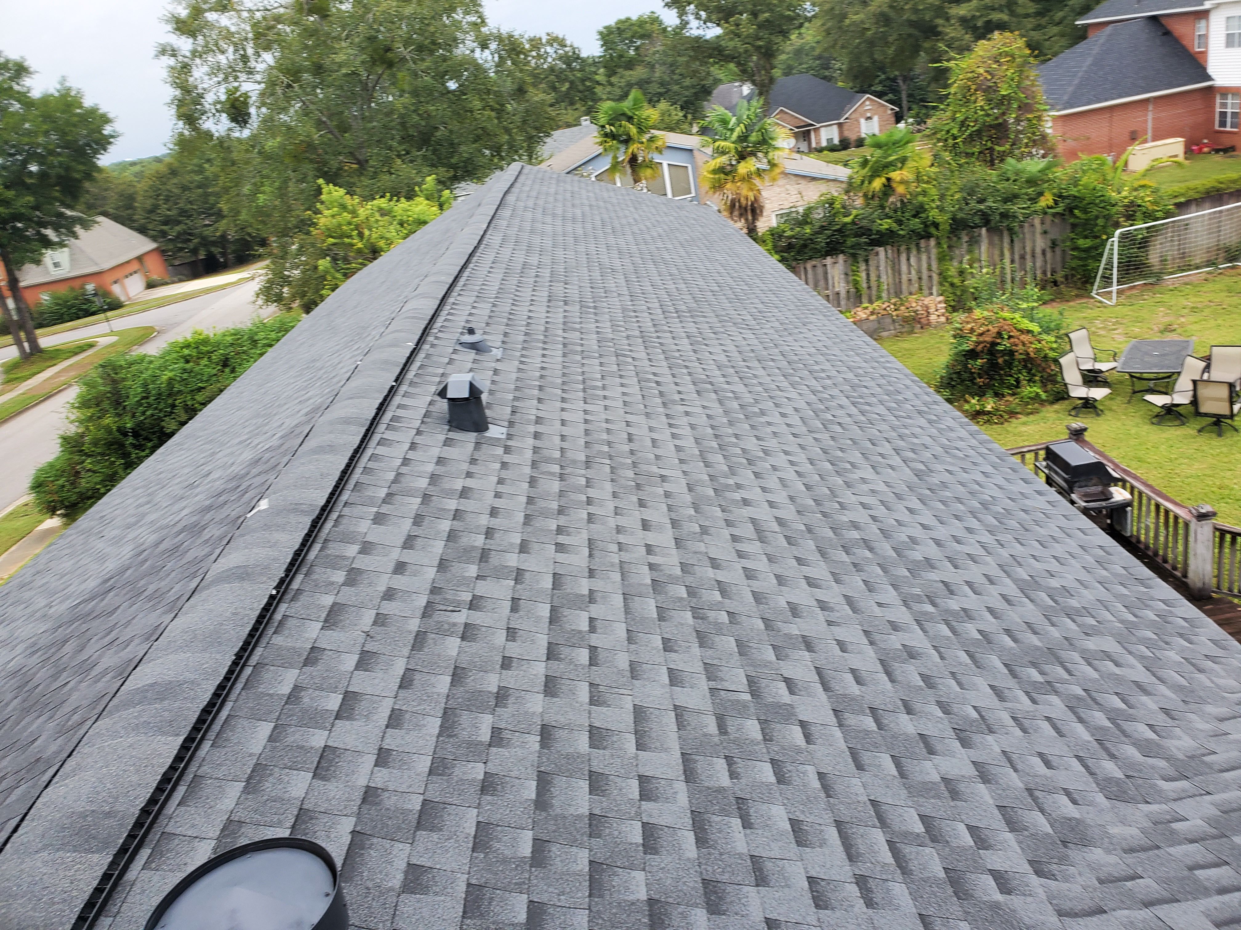 Residential Roofing Installation using Roof Replacement by American Roofing & Construction LLC