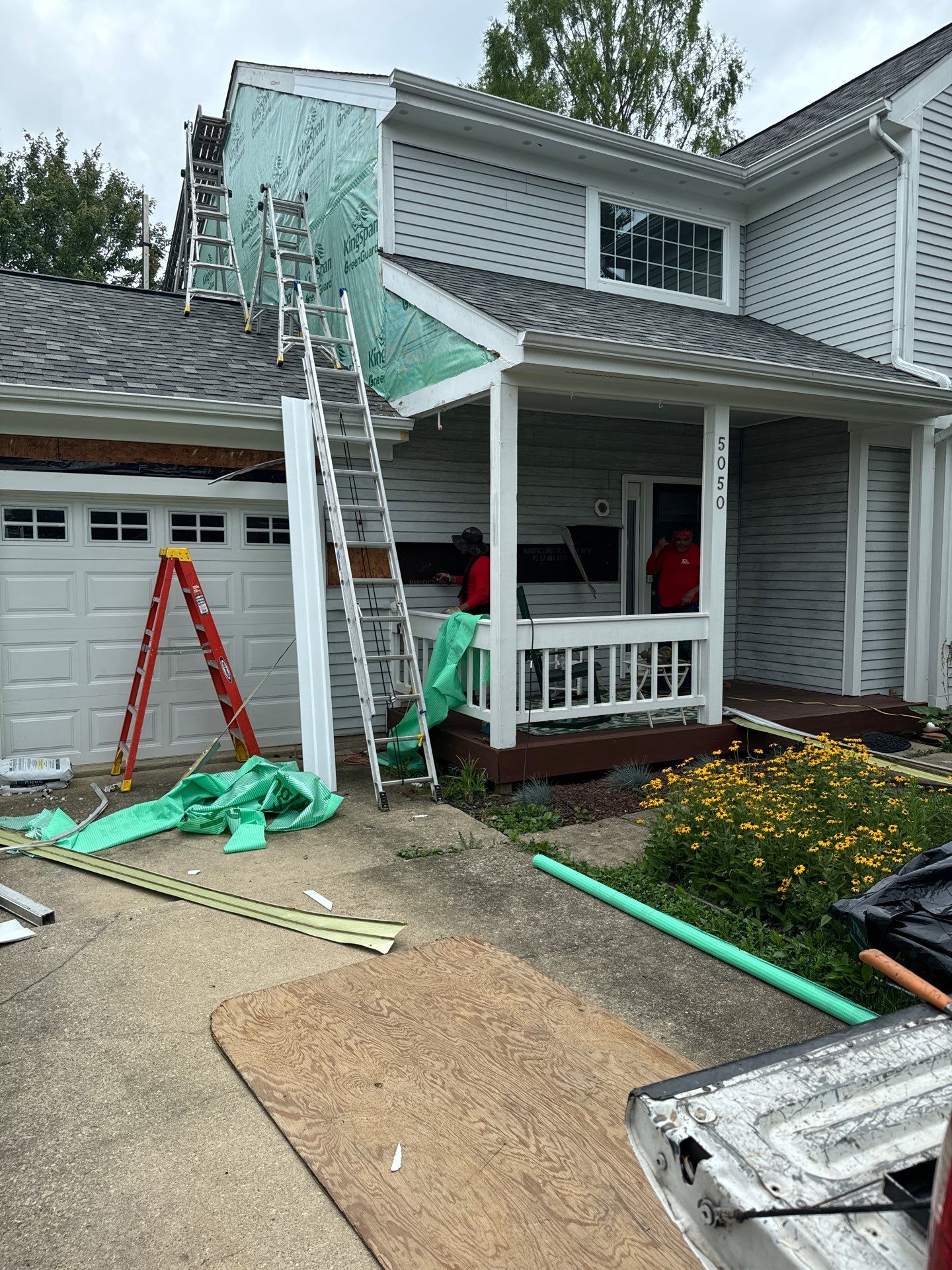 New Prodigy siding with One-piece insulated siding system & Exterior painting   by Alpha Design Services