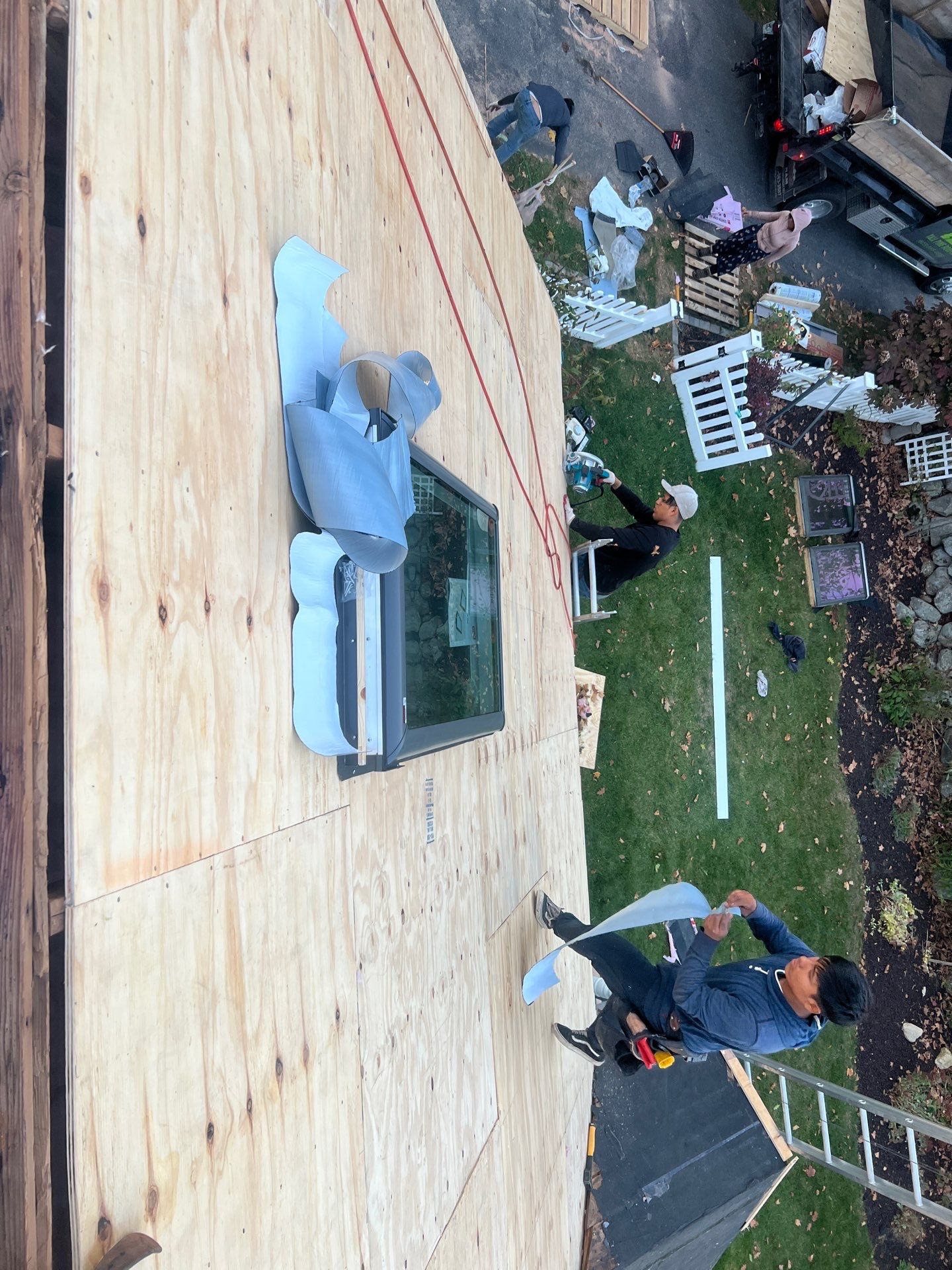 Complete Exterior Renovation Featuring Owens Corning Shingles and Vinyl Siding by Tall pine roofing
