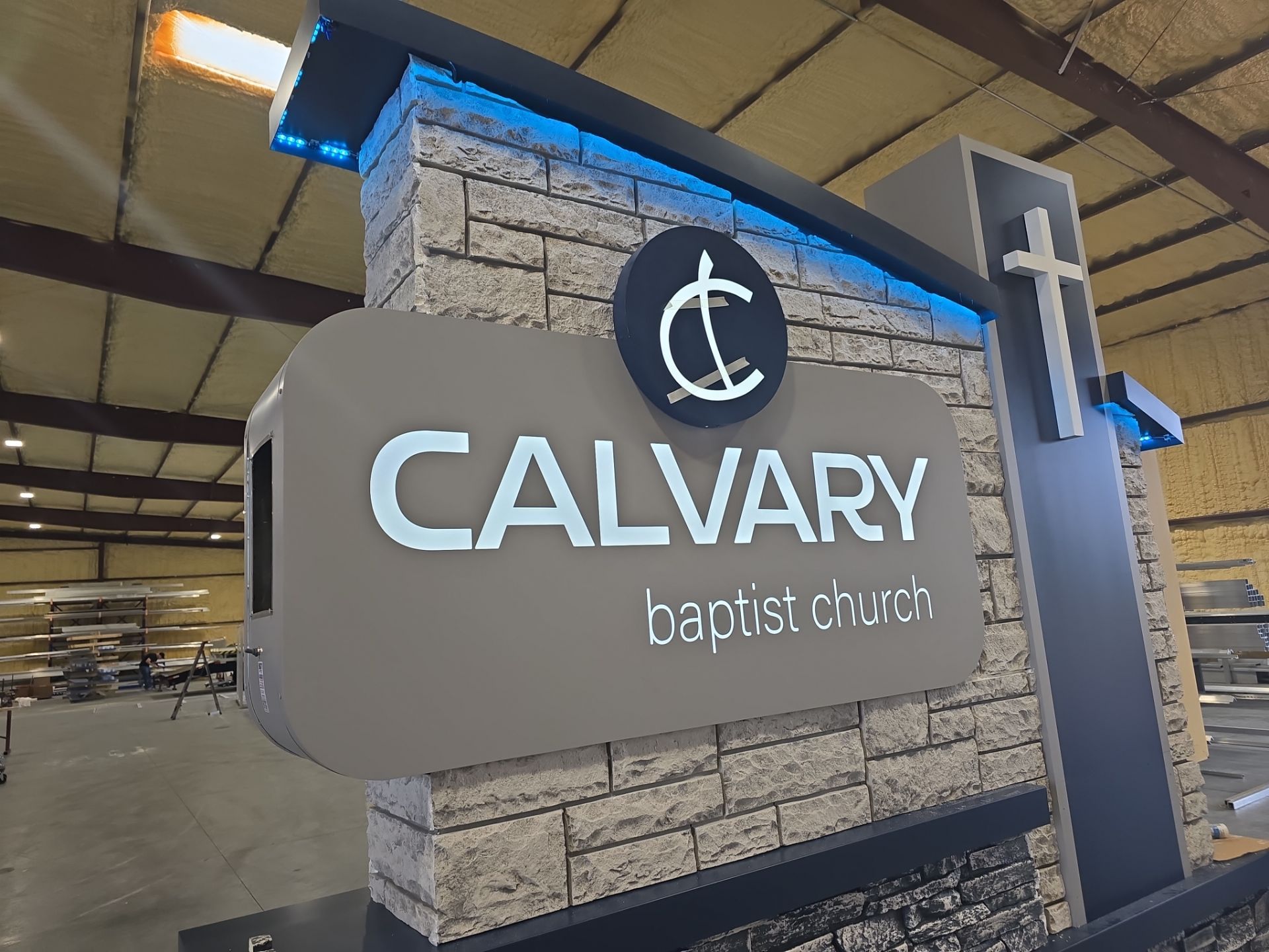 Calvary Baptist Monument by SignCrafters
