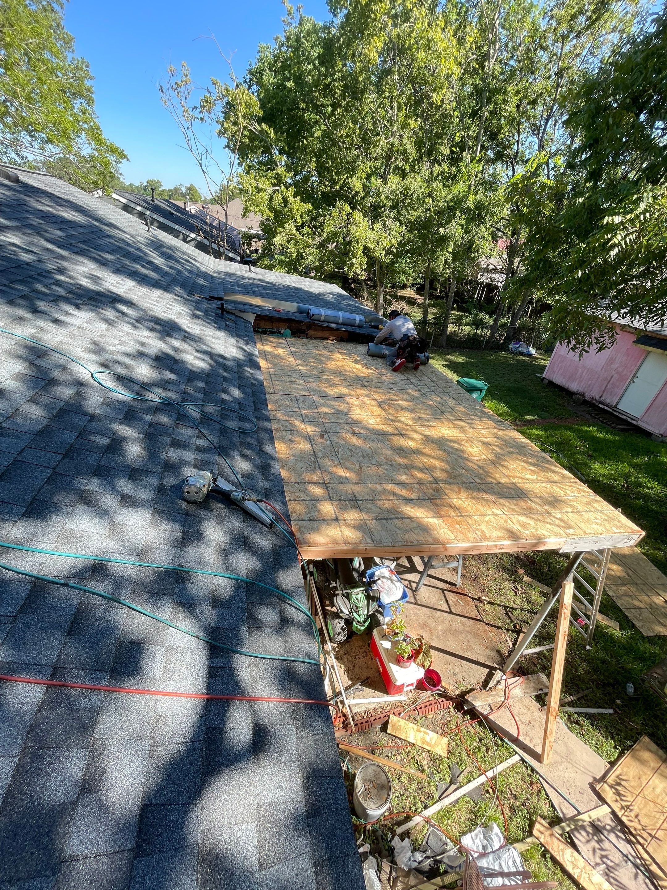 Residential Roofing Installation using Atlas Pinnacle® Pristine Pewter by CAP Roofing and Construction LLC