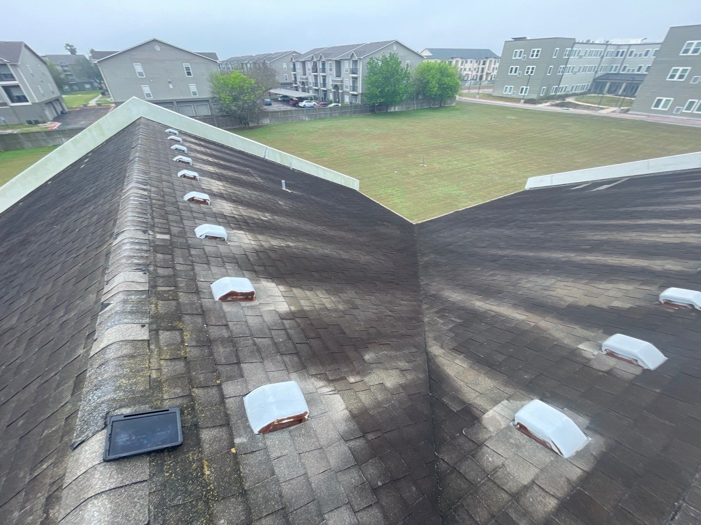 Commercial Roofing Installation using GAF Timberline HDZ by Lighthouse Roofing