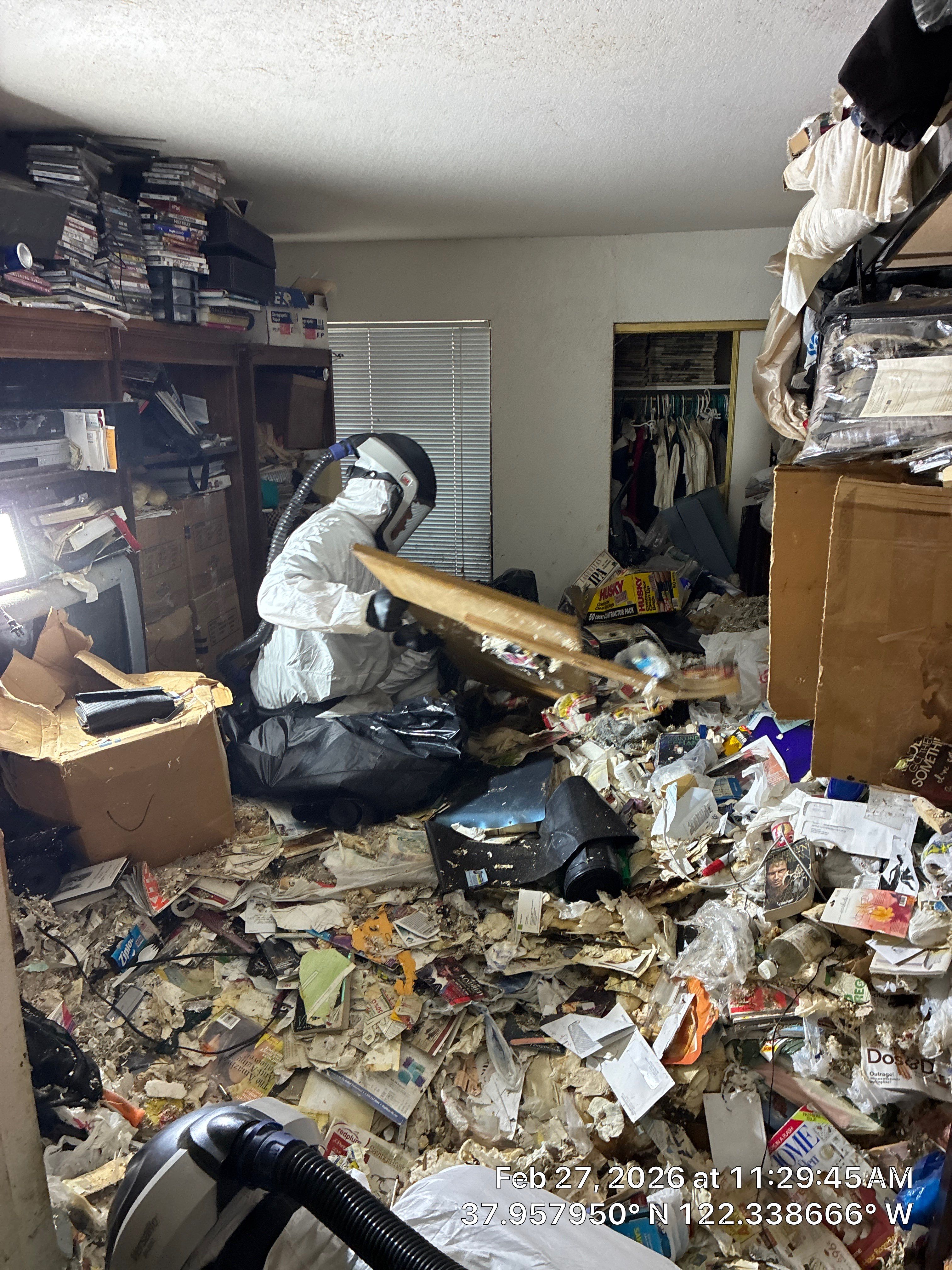 Project in San Pablo by 911 Hazmat Cleanup 