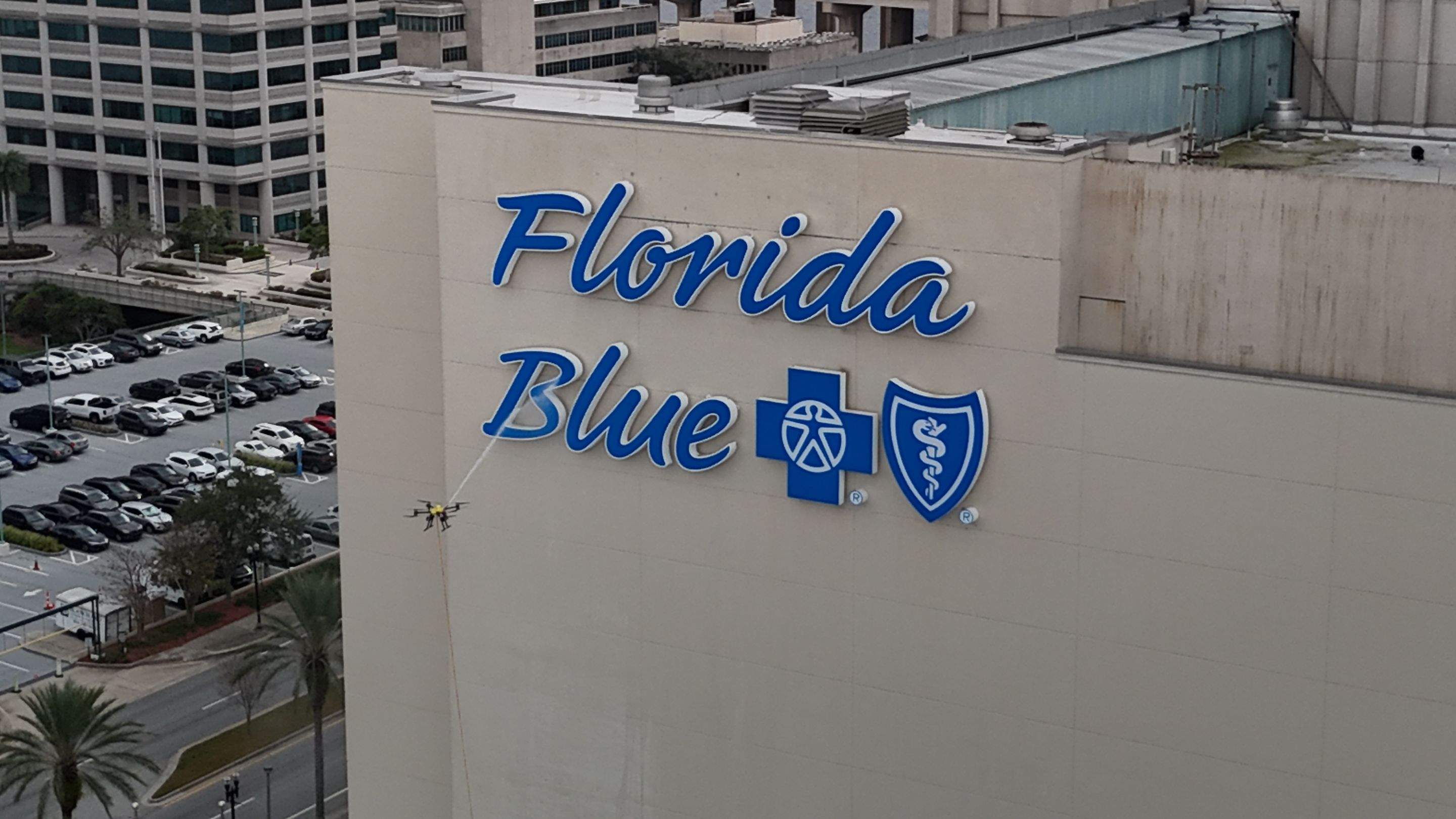 Project in Jacksonville by Drone Clean