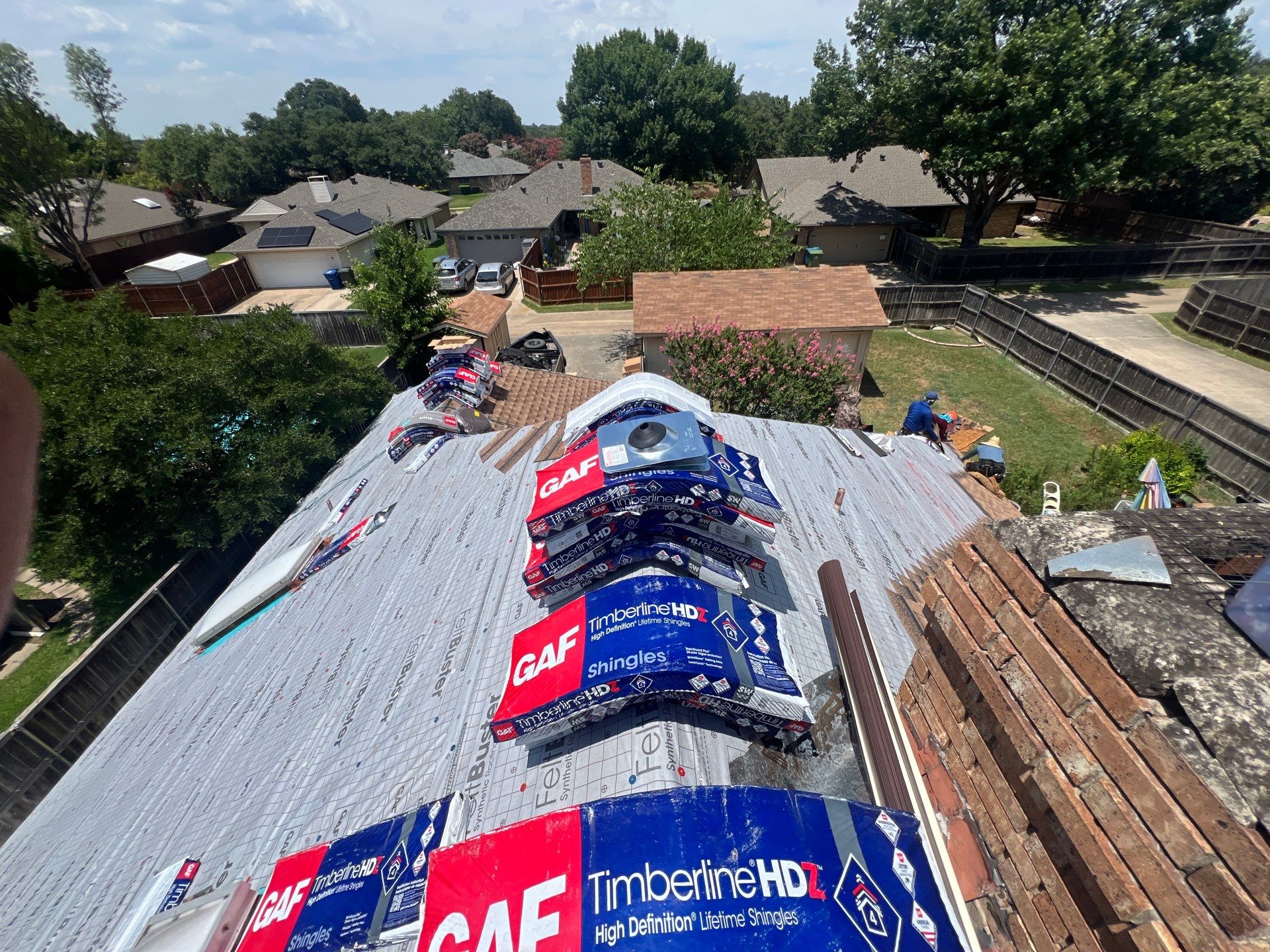 Project in Carrollton by Zeus Exteriors