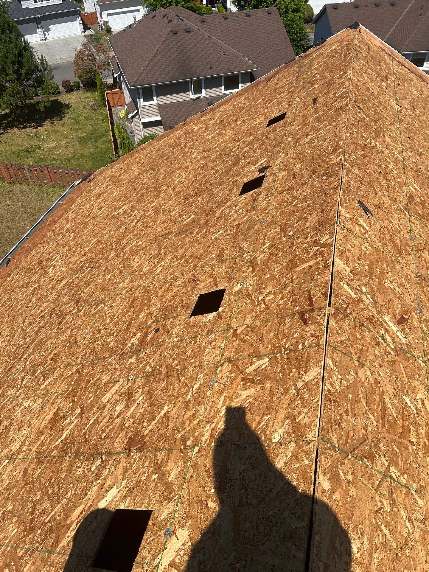 Residential Roofing Installation using GAF UHDZ Shingles by Roofing Formula LLC
