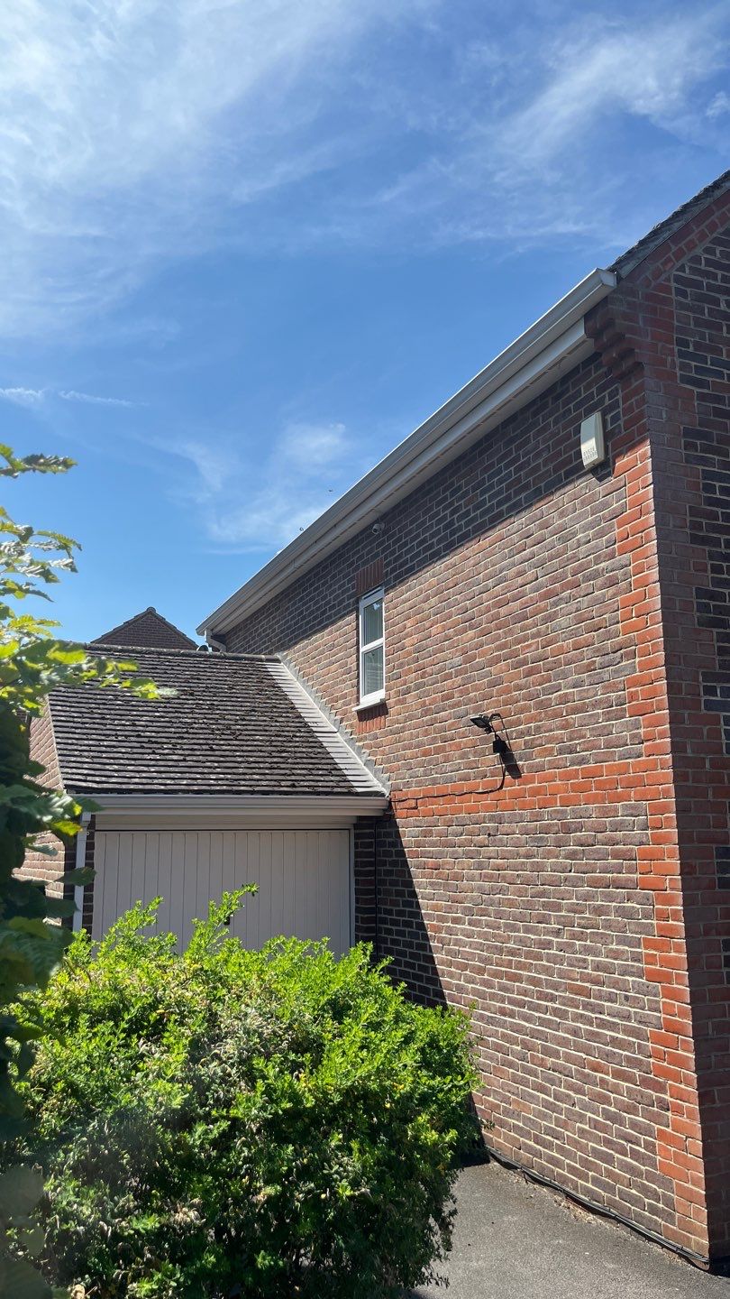 Roof -Patio -Side Path Clean using Honda 15lpm Low Pressure Washing Machine by Ges Exterior Cleaning ltd