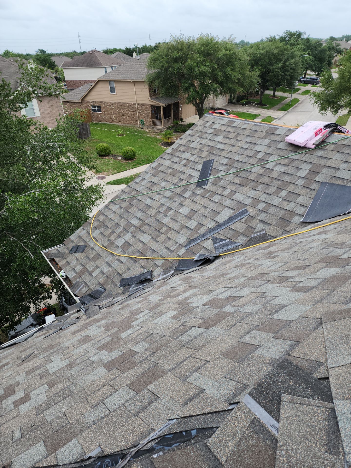 Residential Roofing Installation using Owen's Corning Duration (Lifetime) Shingles by Roof Repair Company