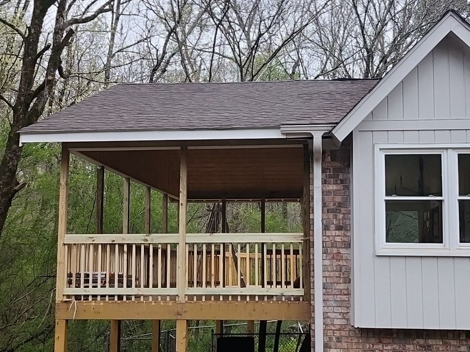 Mountain Brook - Covered Porch by Pillar and Pine