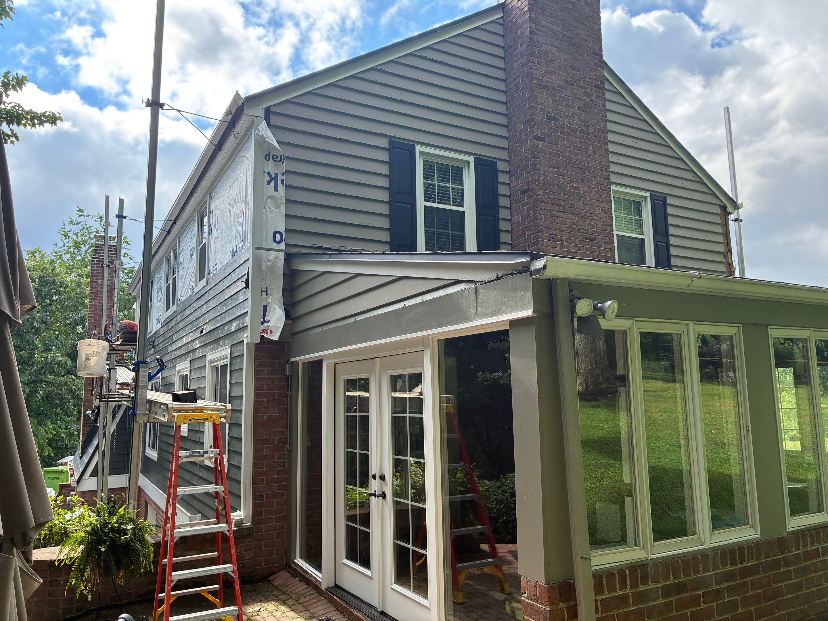James Hardie Transformation of a Majestic Sewickley Heights Home by Ideal Siding Pittsburgh