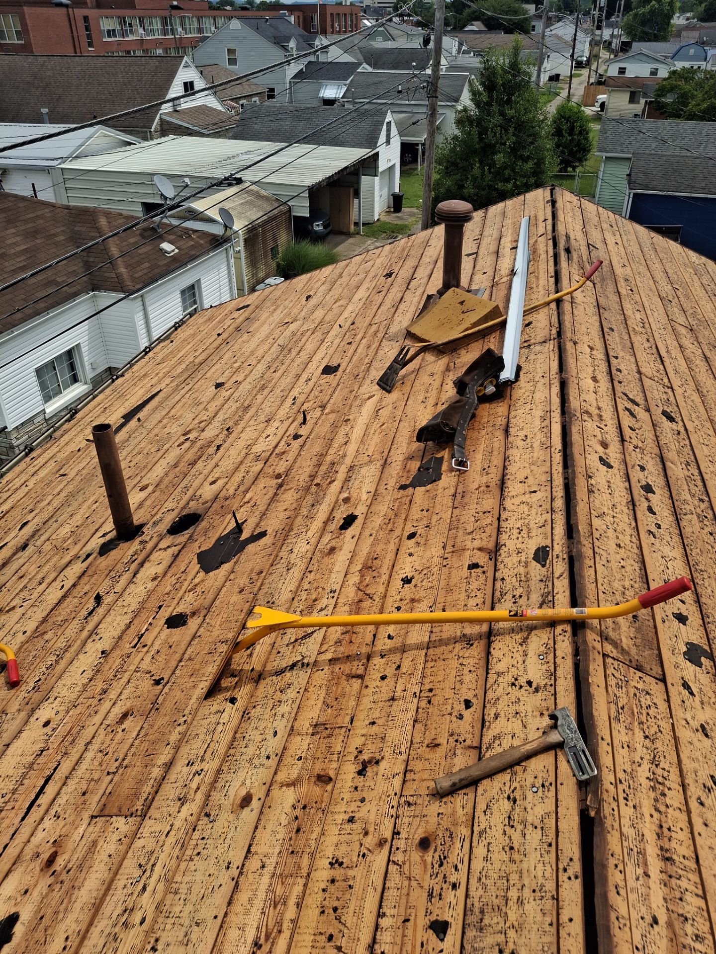 Residential Roofing Installation using Metal by Rainstoppers Roofing