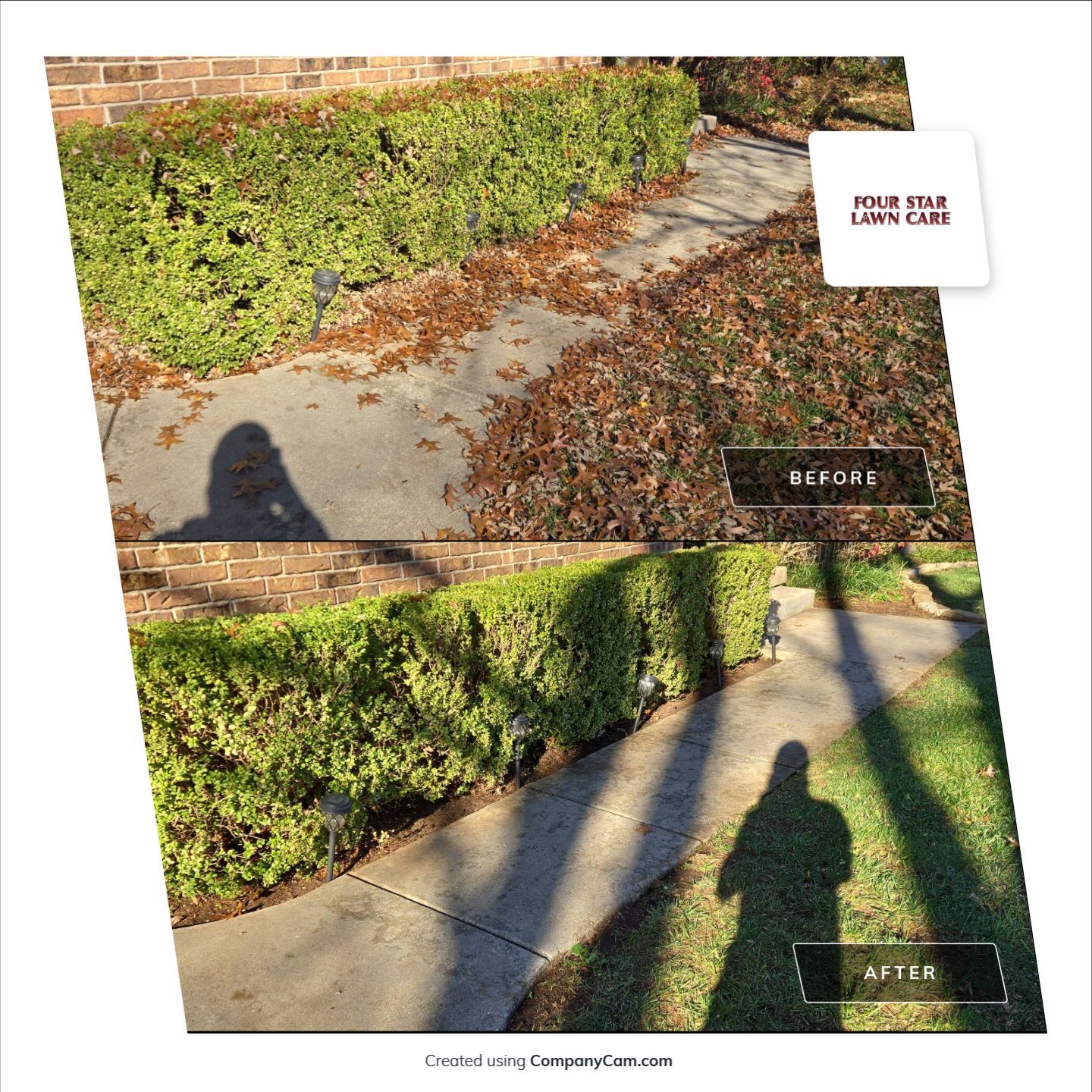 Project in Wichita by Four Star Lawn Care