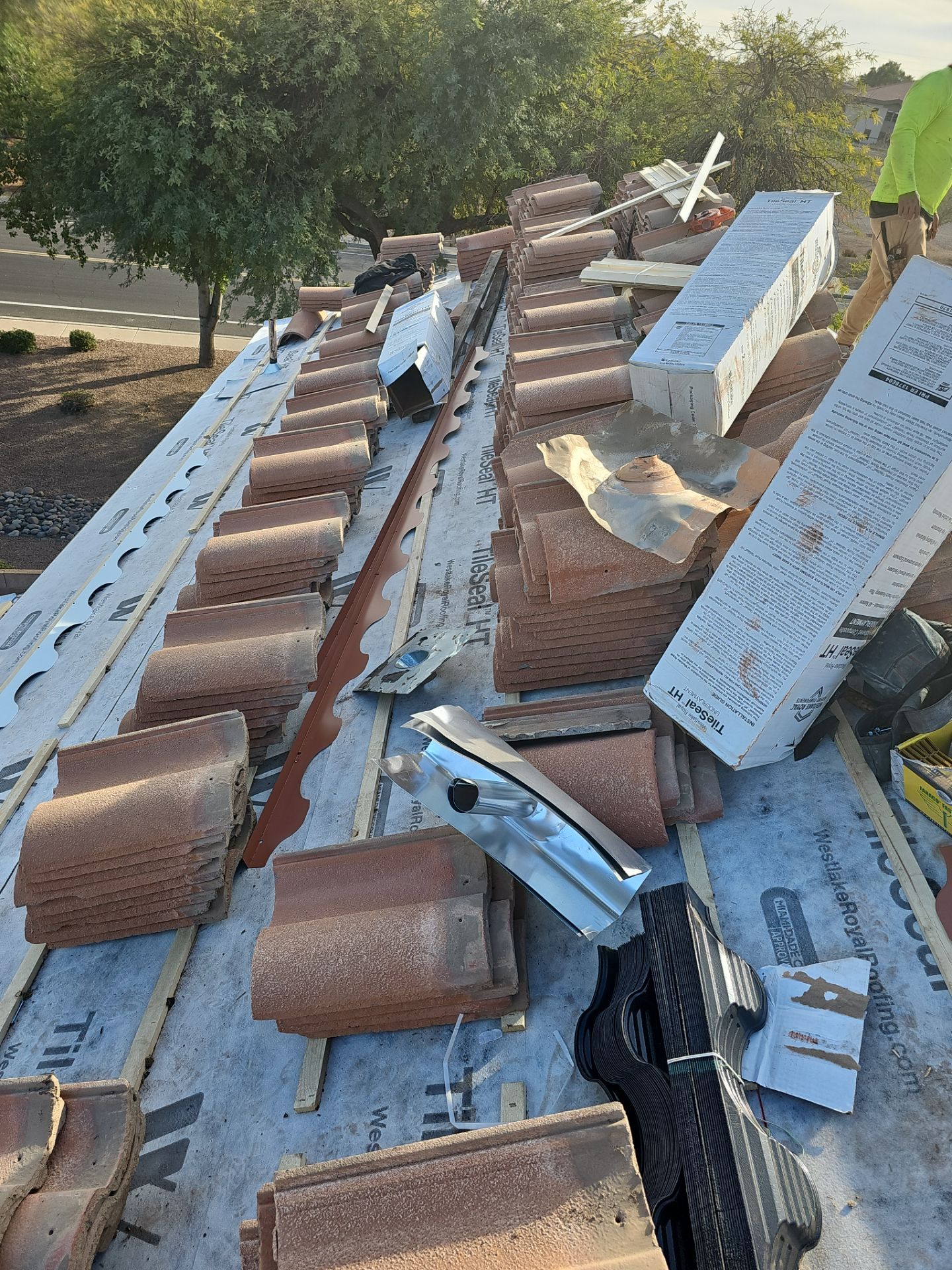 Concrete Tile Refelt by Weather-Tite Exteriors LLC