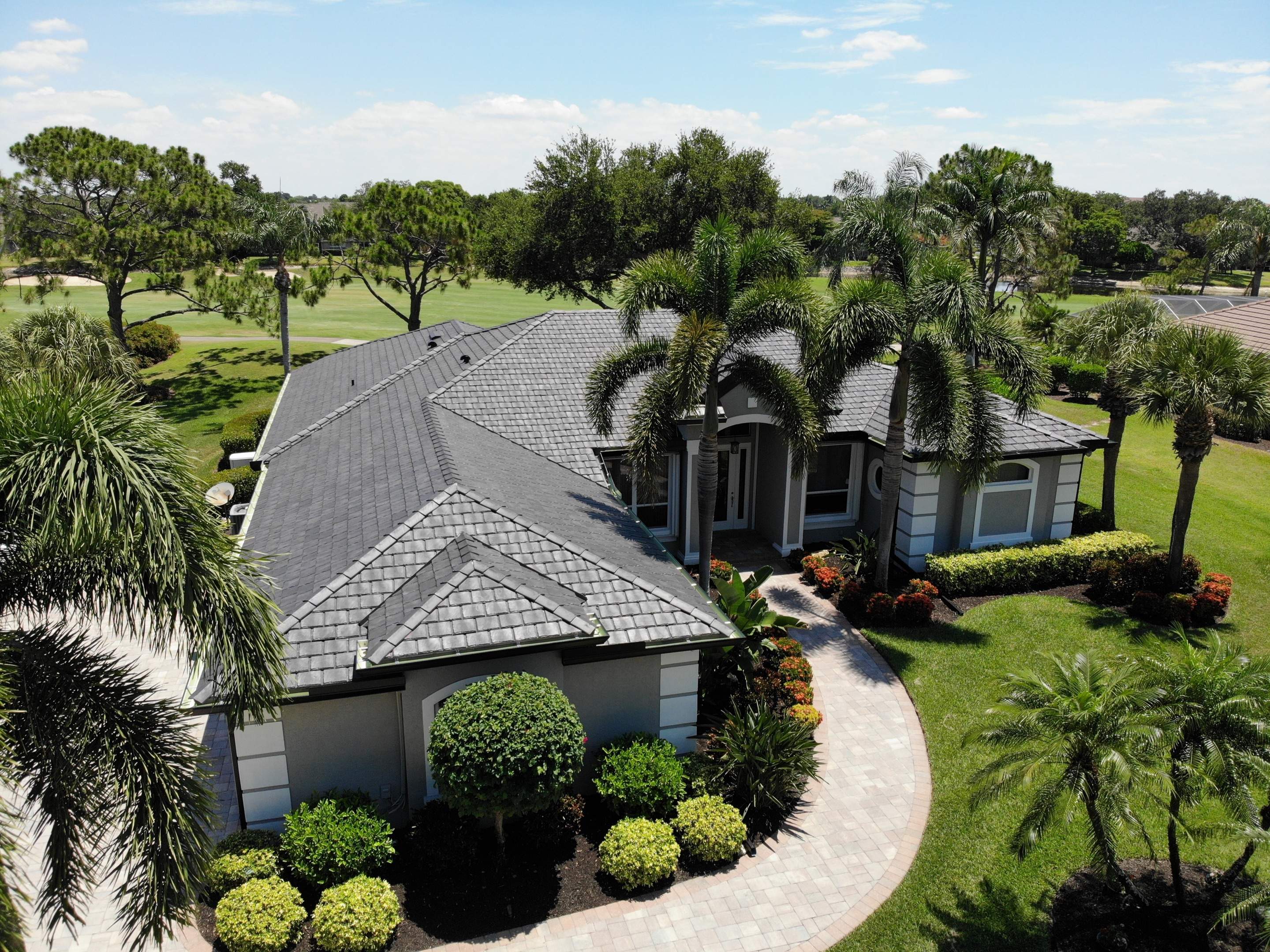 Residential Roofing with Brava Composite Slate by International Roofing