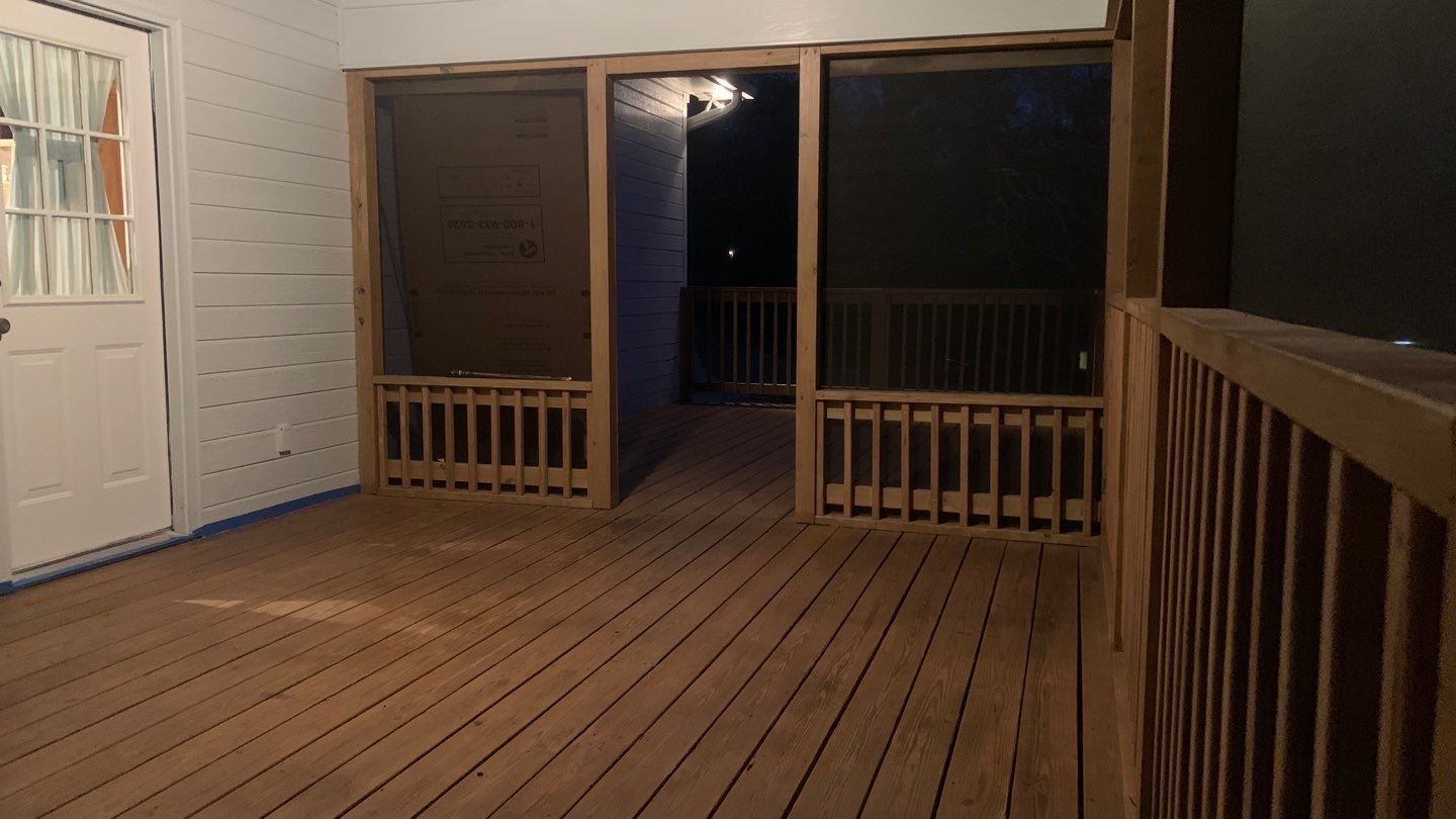 Shades Pointe Lane - Deck Installation  by Pillar and Pine