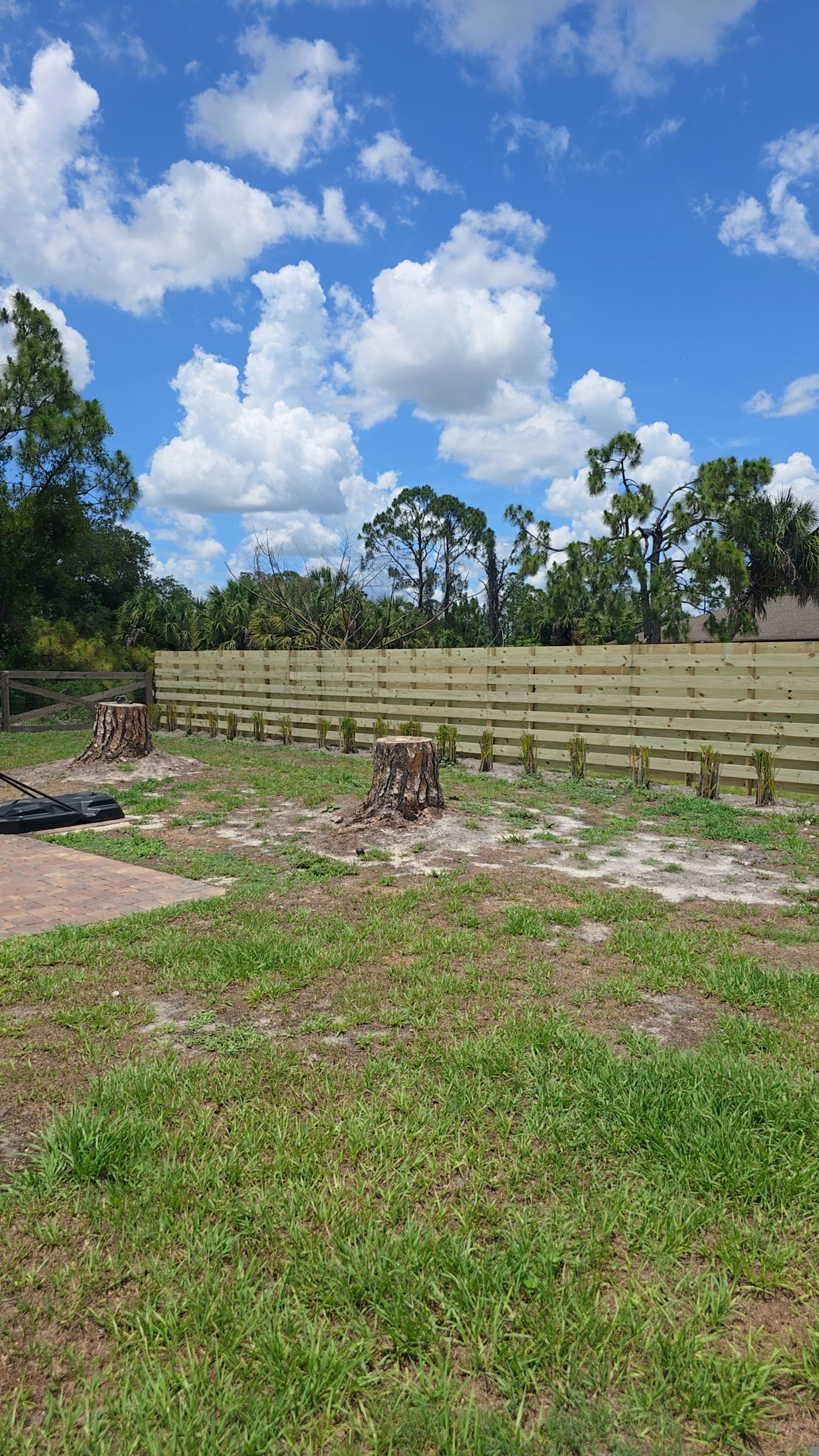 Horizontal Shadowbox Wood in North Port by True Fence LLC