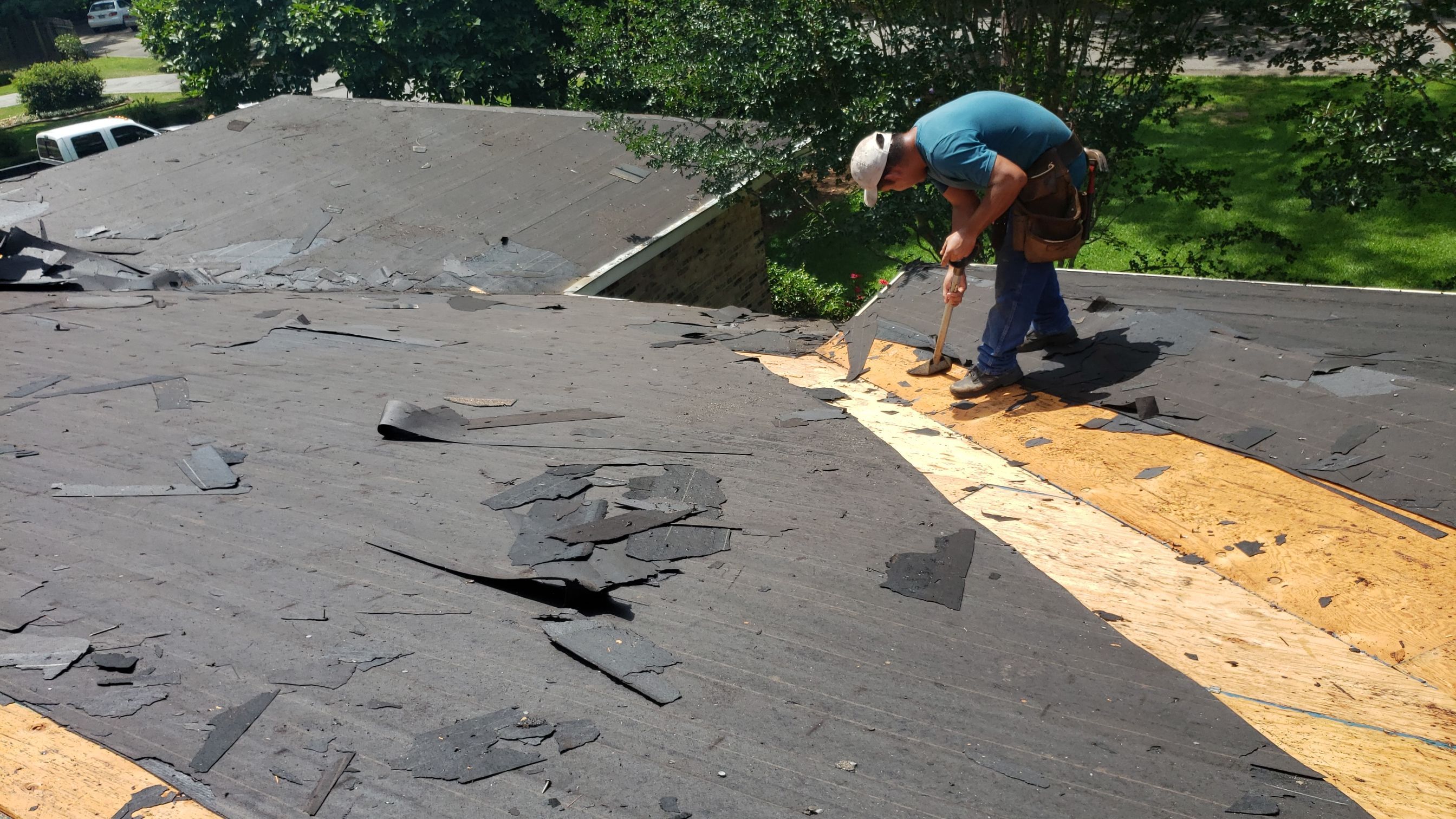Residential Roofing Installation using Roof Replacement by American Roofing & Construction LLC