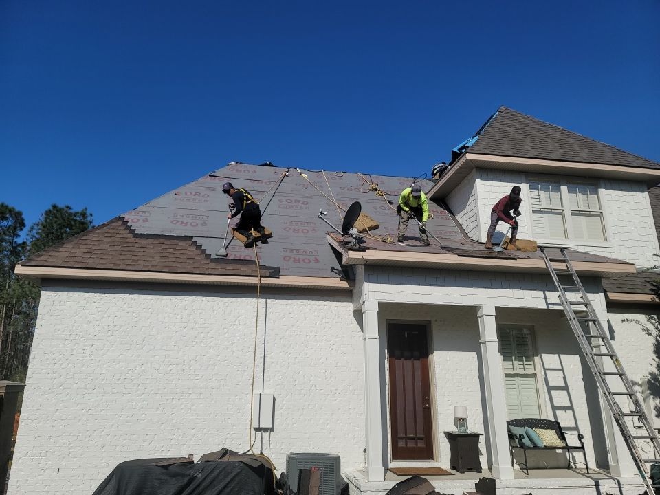 Residential Roofing Installation using Roof Replacement by American Roofing & Construction LLC