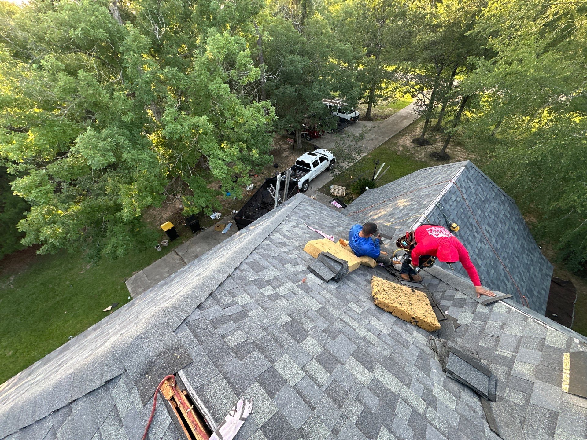 Project in Montgomery by Motion Roofing