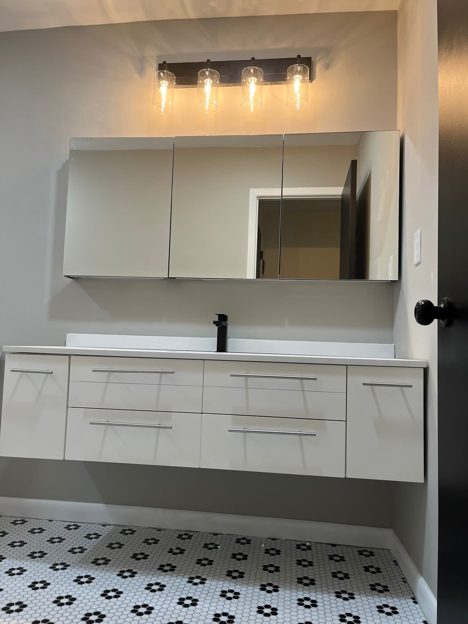 Bathroom Remodel using Tile by Home Concepts Construction