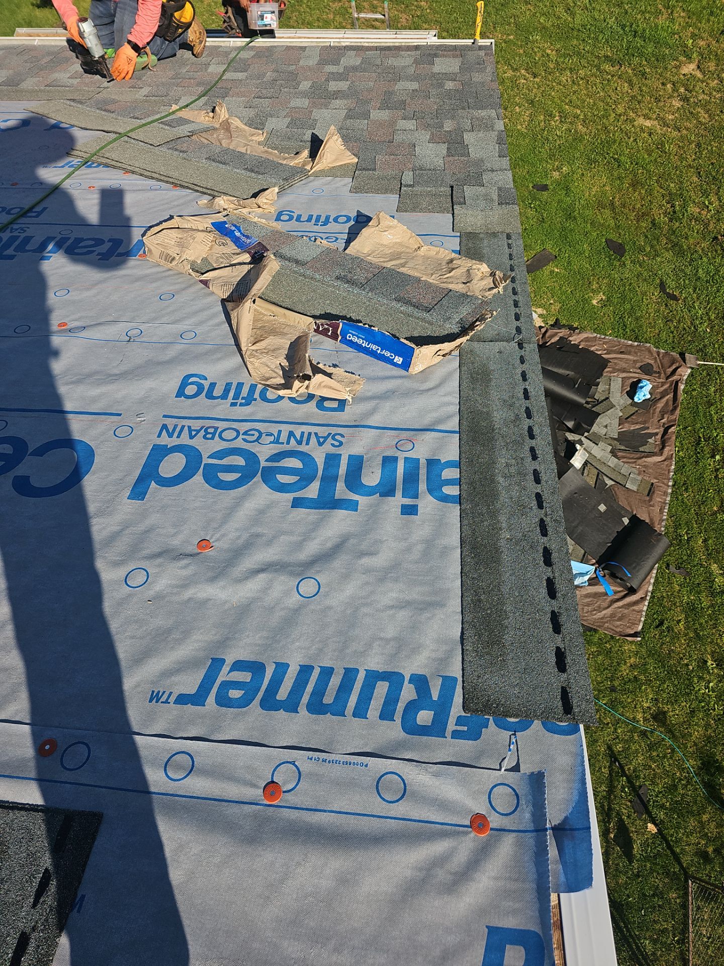 Roof Replacement - Colonial Slate  by Winchester Roofing