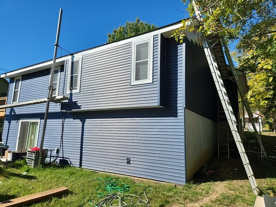 Siding Installation using Market Square by EEC  Windows, Siding & Roofing 