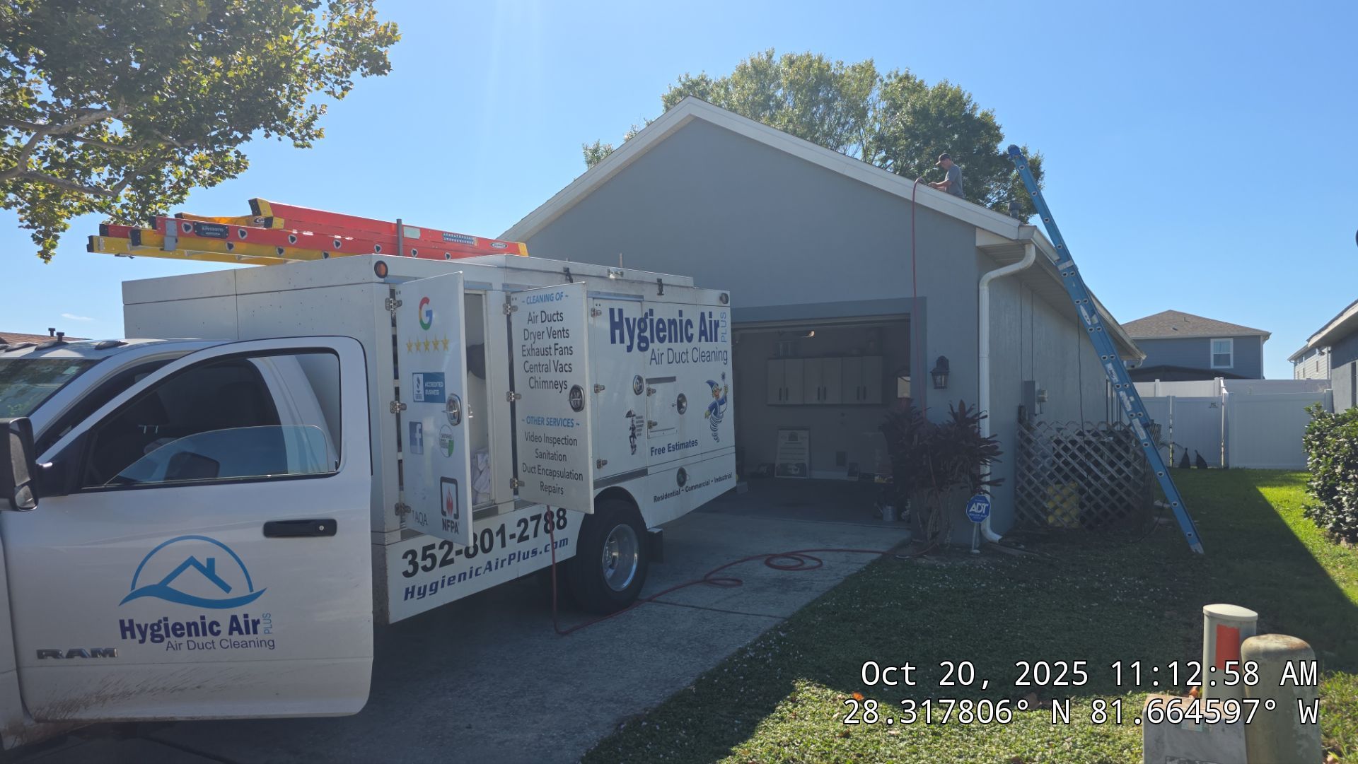 Dryer Vent Cleaning and Dryer Vent Repair in Davenport by Hygienic Air, Inc