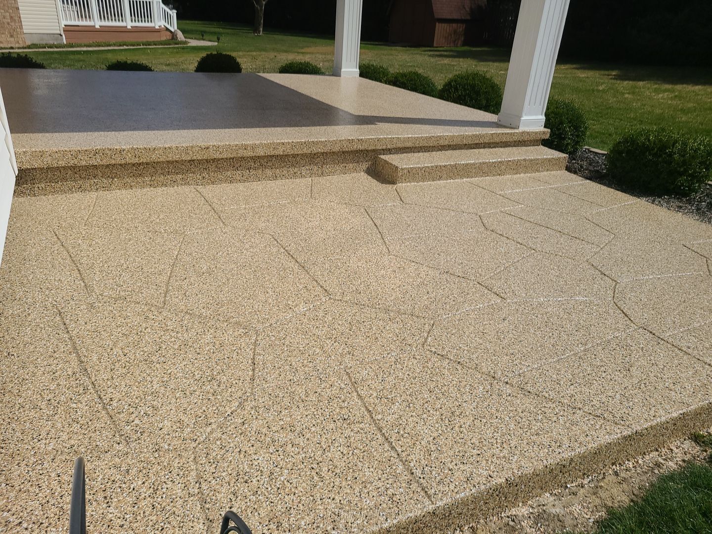 Porch & Patio in Sandstone - Poland, OH by Alexander Concrete Coatings