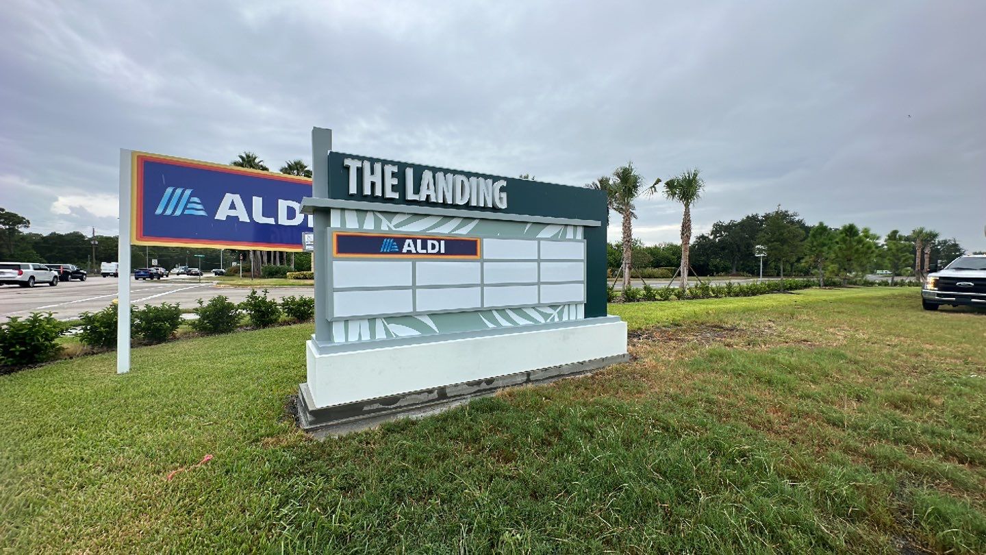 Monument Signs for The Landing by SignCrafters