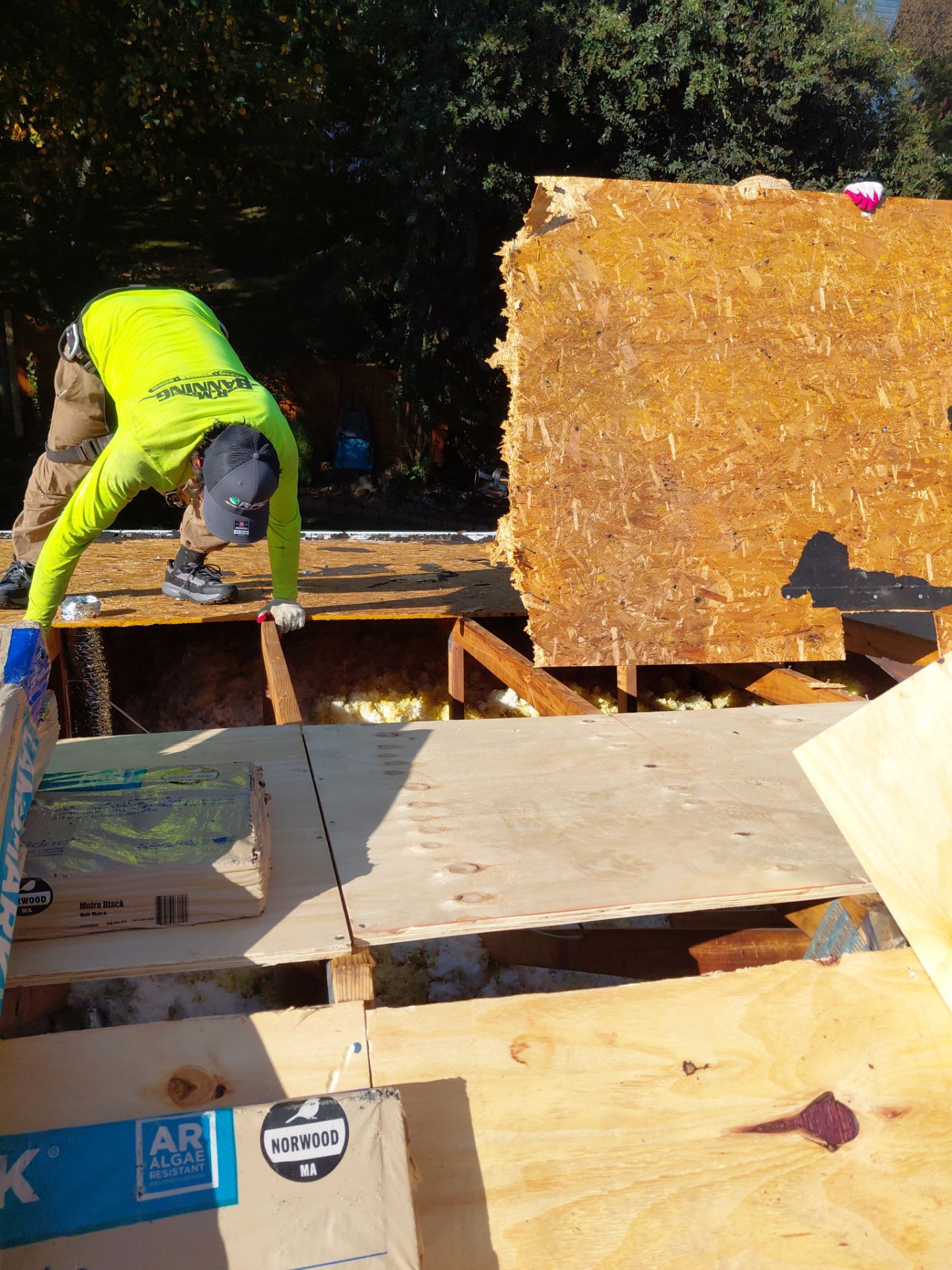 Gainesville: Residential Roof Replacement with CertainTeed Landmark in Moire Black  by RM Banning, Inc.