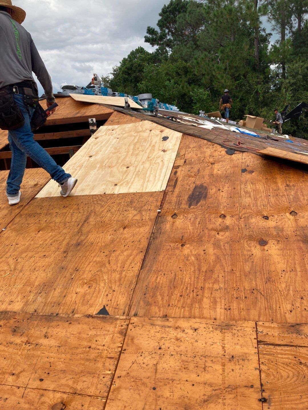 Commercial Roofing Installation using Roof Replacement by American Roofing & Construction LLC