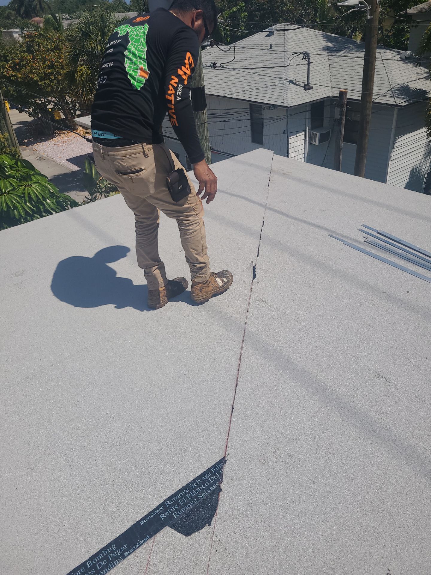 Flat Roof Replacement and Insulation Upgrade in Lake Worth Beach by Aastro Roofing
