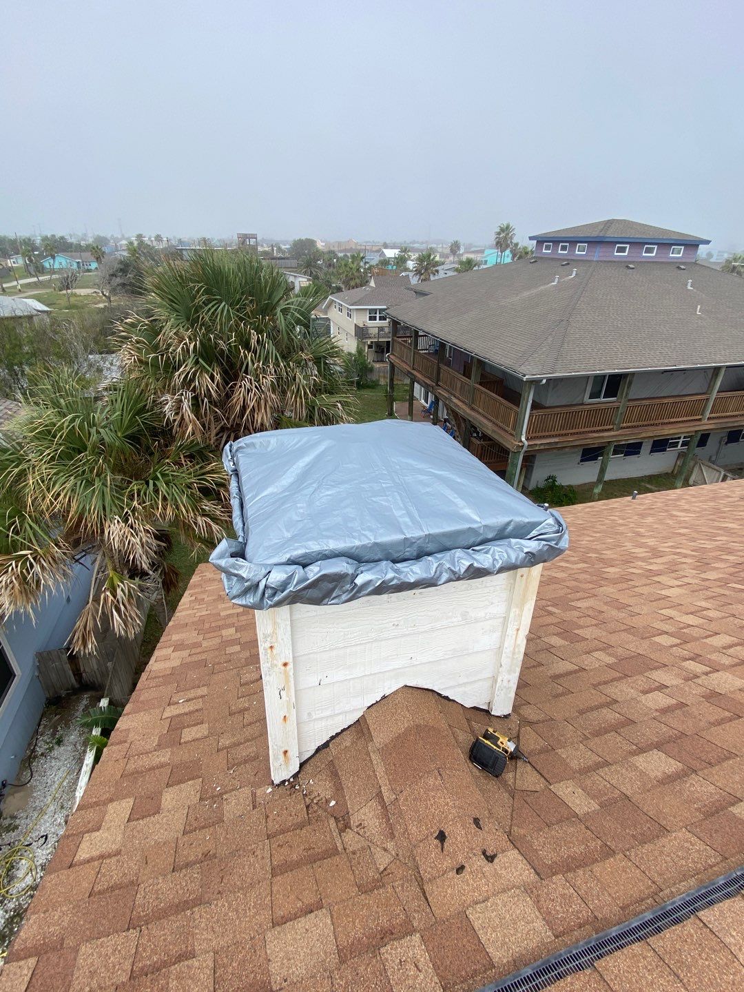 Residential Roofing Repair using Custom Fabricated Steel by Lighthouse Roofing