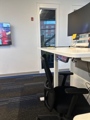 Modern Office Flooring Renovation with Patterned Carpet Tiles in Lincoln