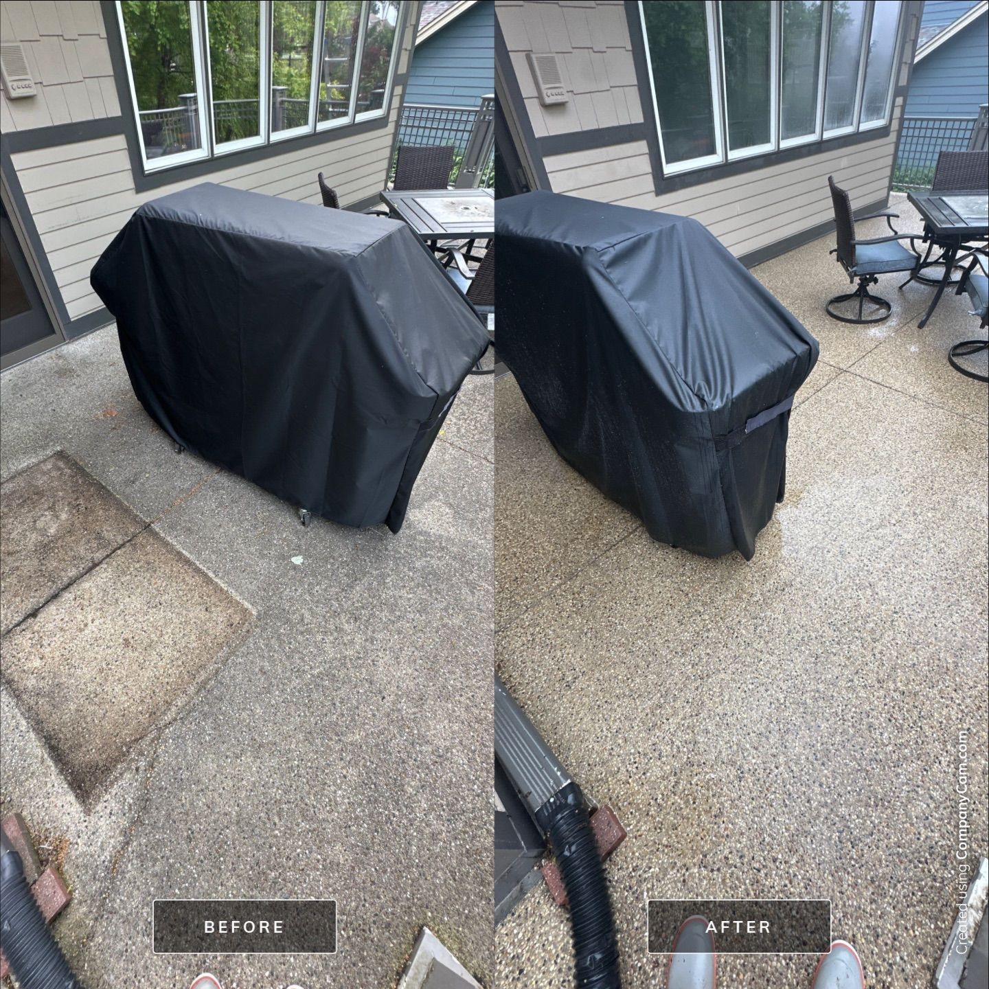 Project in Pleasant Prairie by Simmons Power & Soft Washing