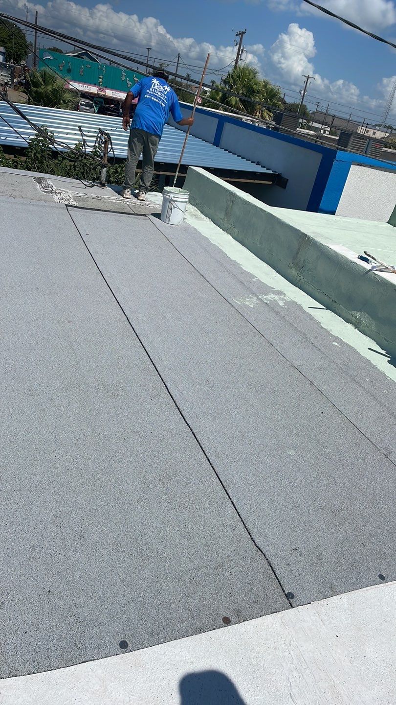 Market Street Coating by Bayfront Roofing and Construction