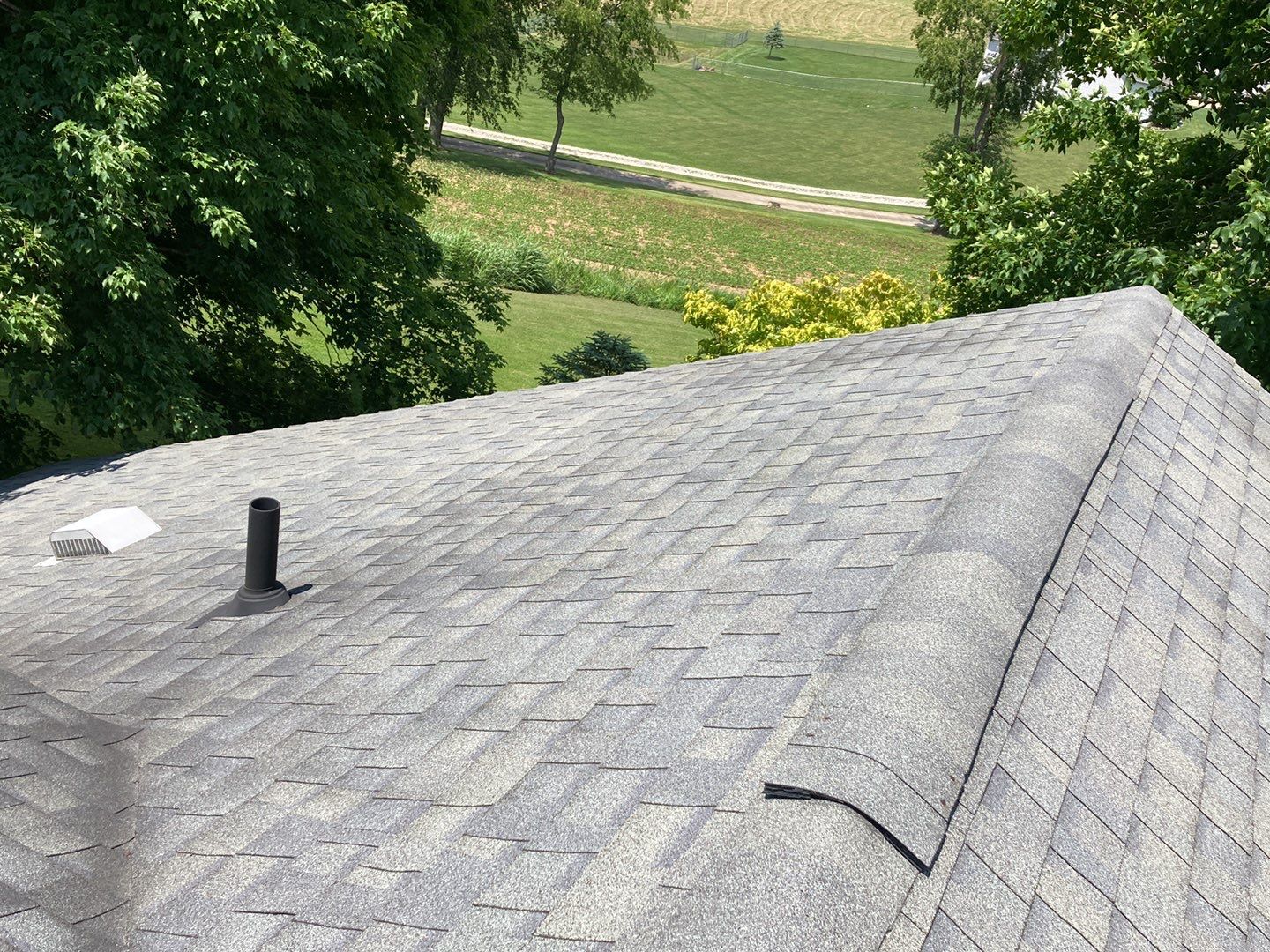 Residential Roofing Installation using GAF Timberline HDZ, Pewter Gray by Rainstoppers Roofing