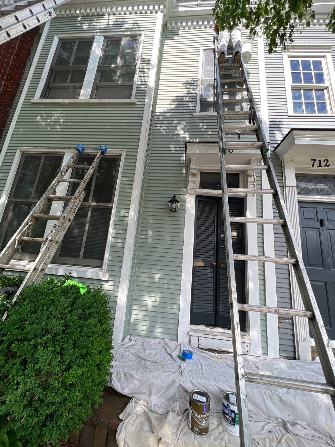 Alexandria: Siding Replacement with Solid Pine Wood Lap Siding by RM Banning, Inc.