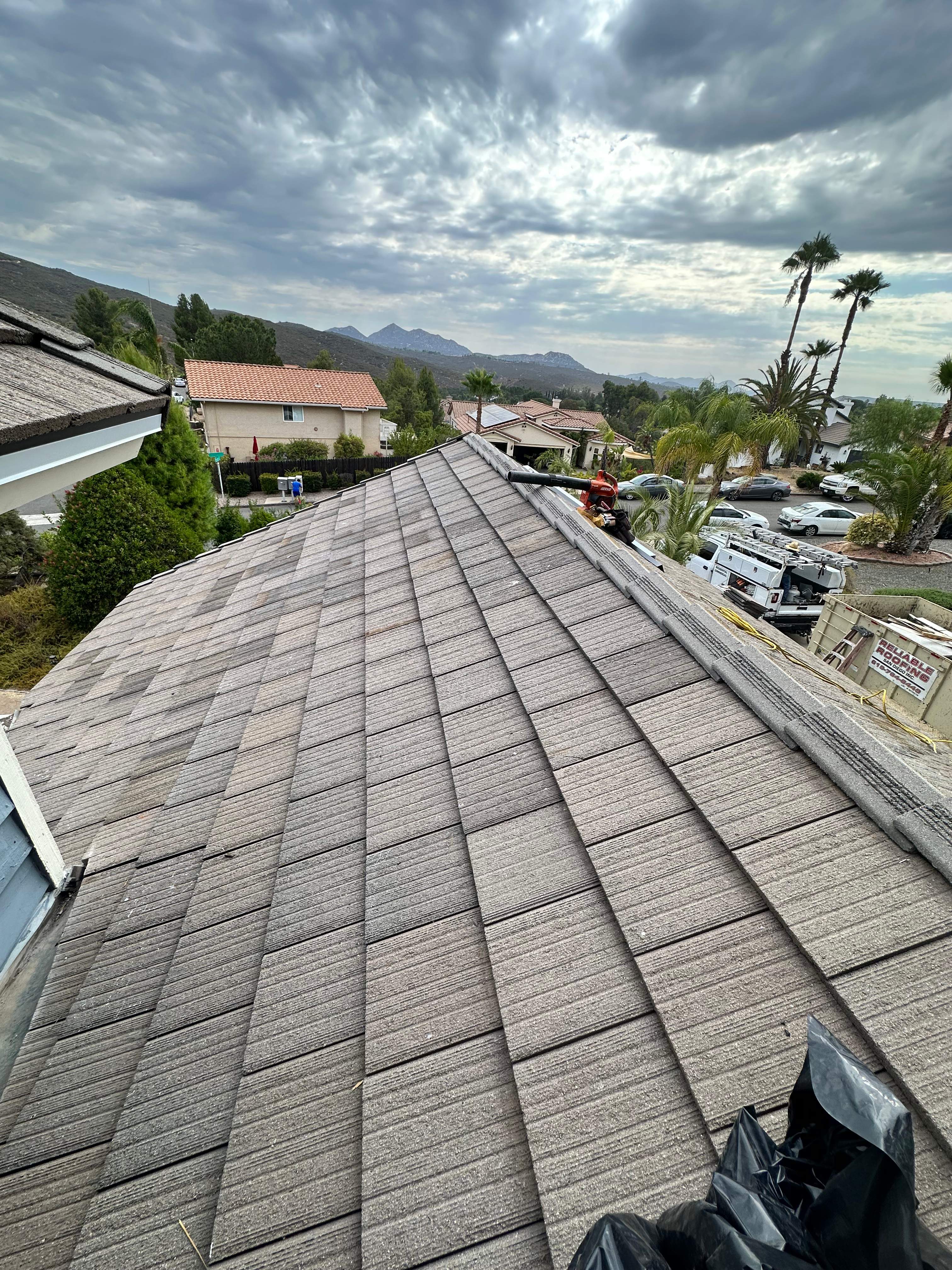 Complete Concrete Tile Relay and Fascia Repair in Ramona by Reliable Roofing San Diego Inc.