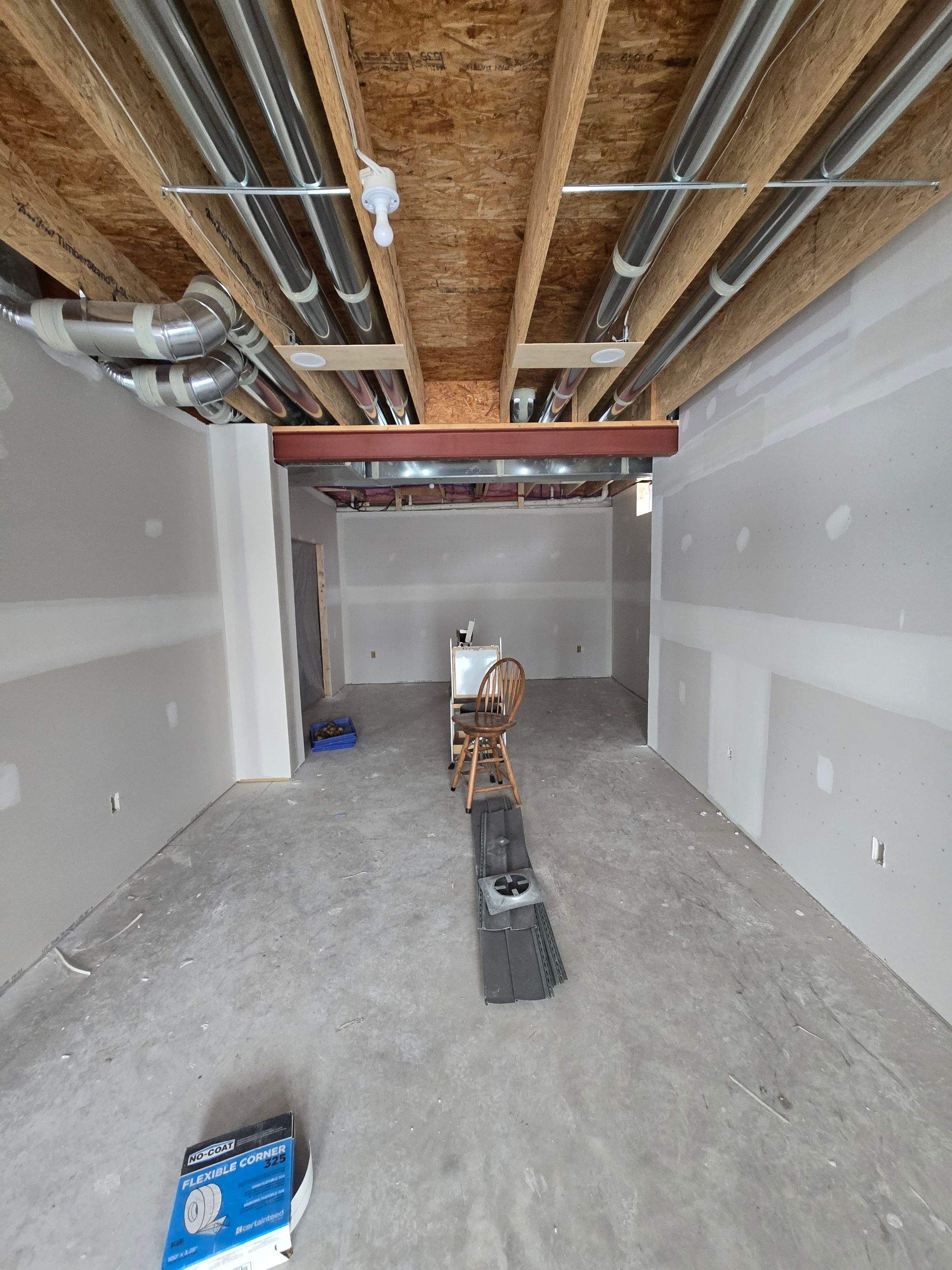 Basement remodel by Horst Custom Homes 