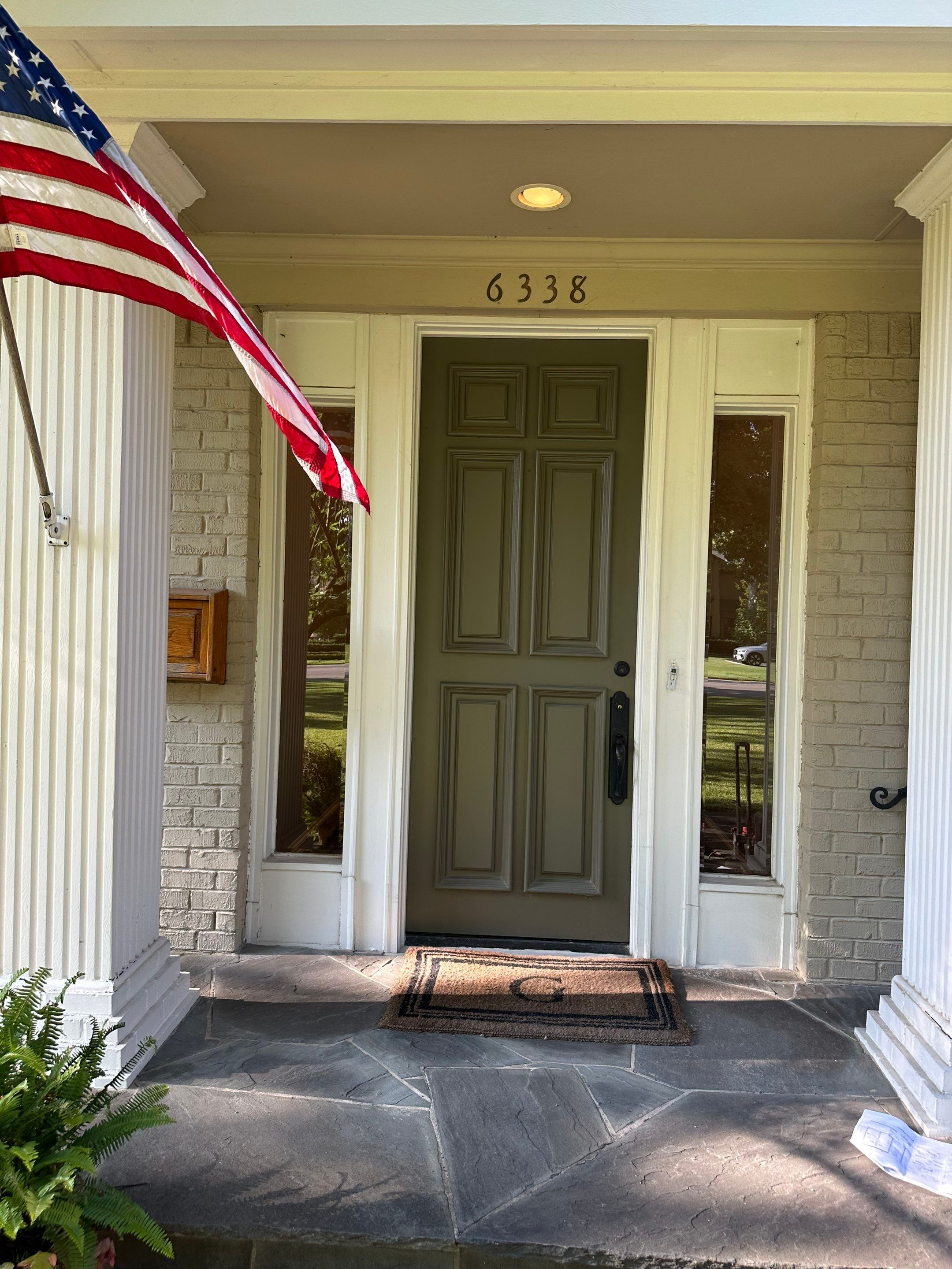 Custom Black Steel Double Door Entryway Upgrade in Dallas by Solara Custom Living