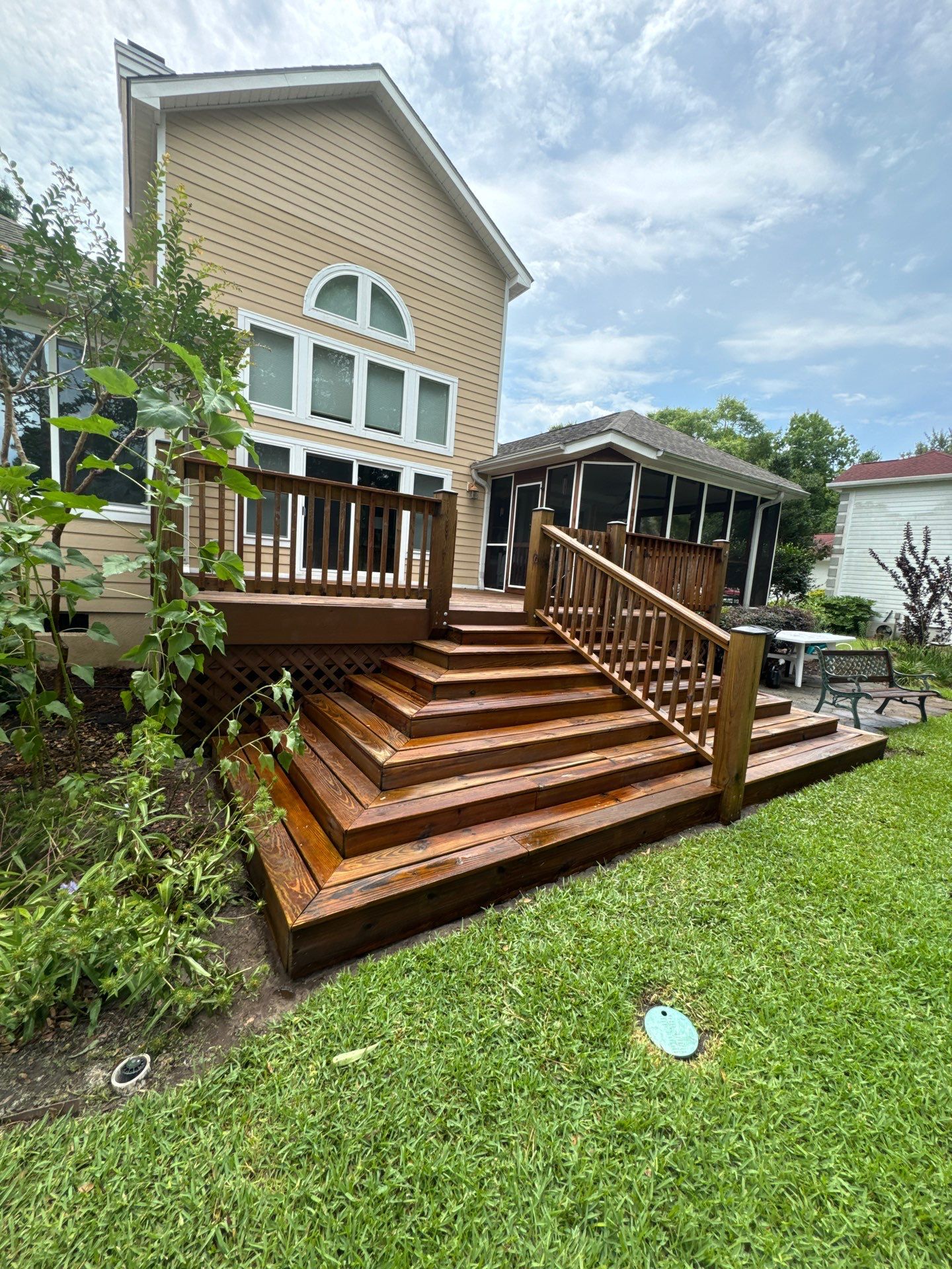 Weathered Deck using Wood Sealant by DuraSeal